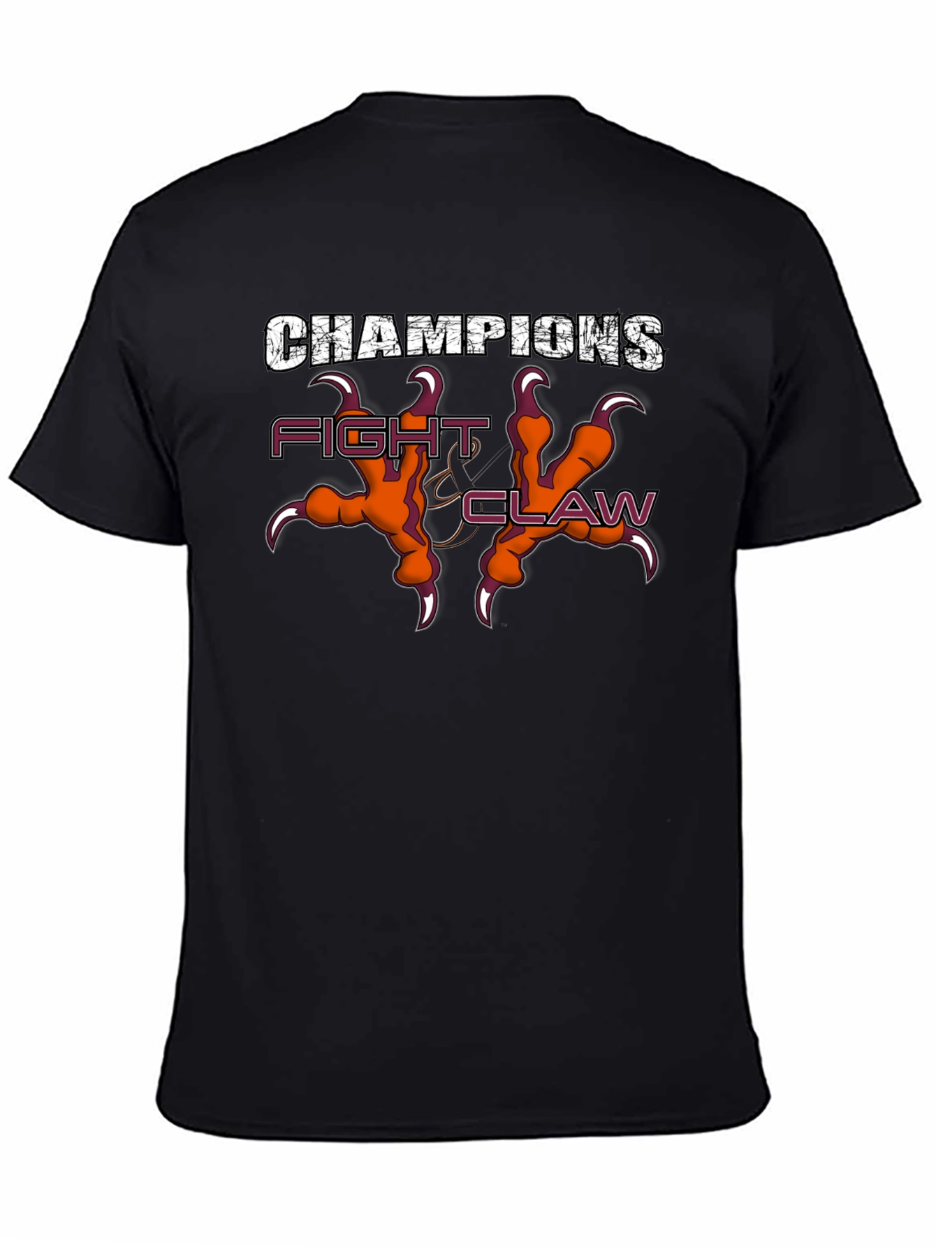 Champions Fight Claw T-Shirt - Black