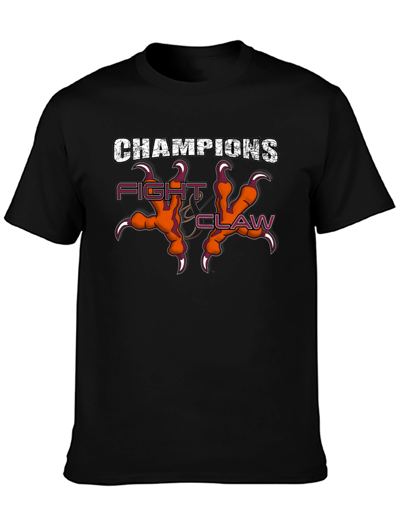 Champions Fight Claw T-Shirt - Black