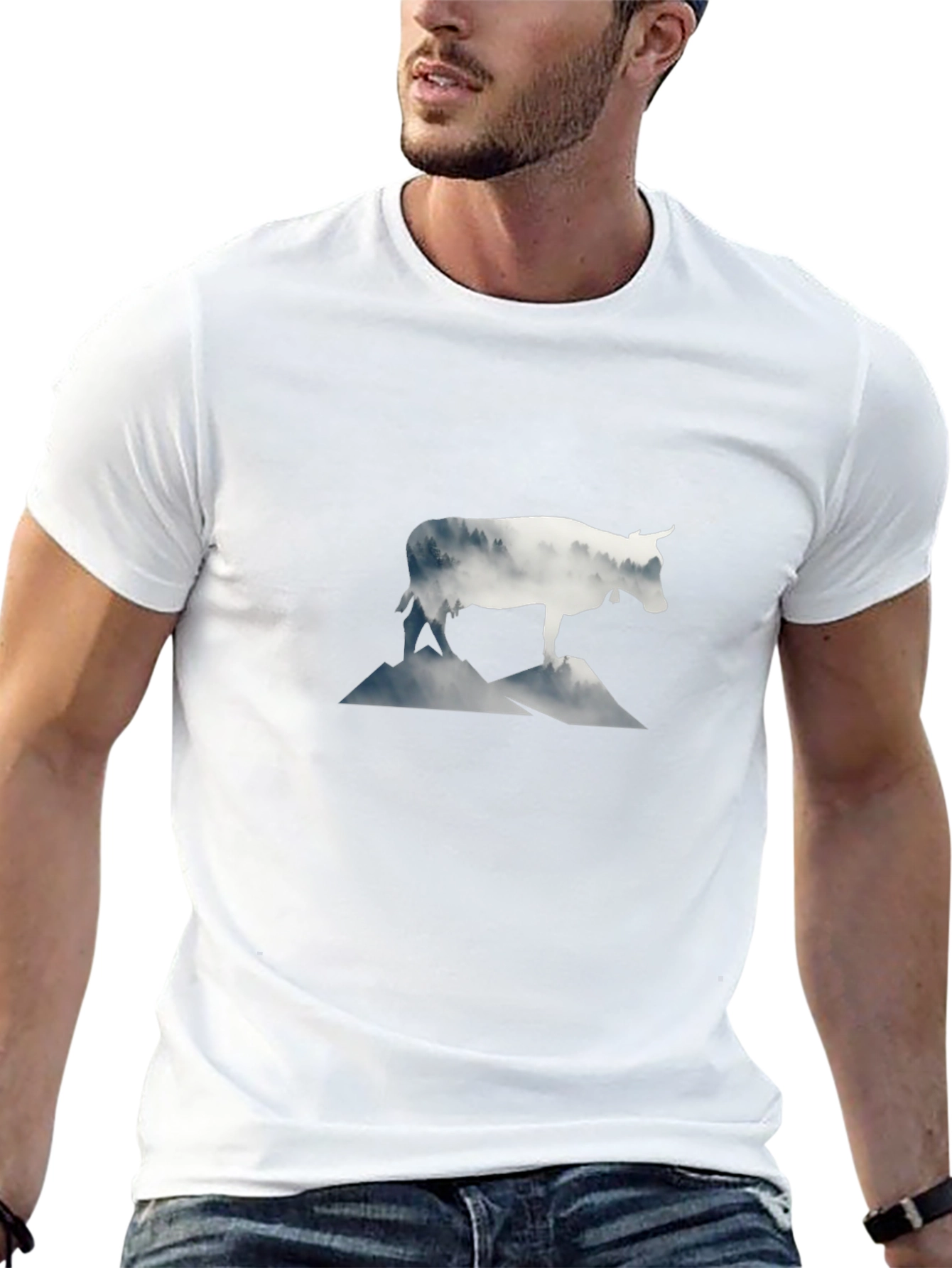 Cow Mountain Graphic Tee