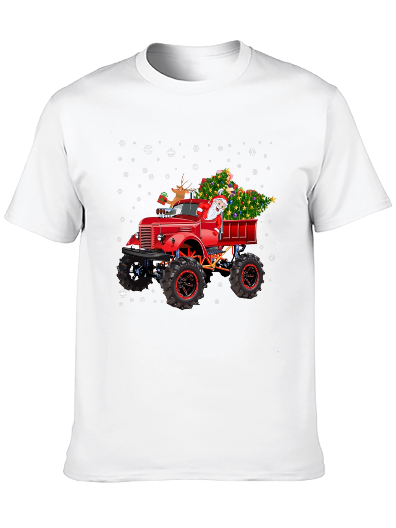 Christmas Monster Truck T-Shirt