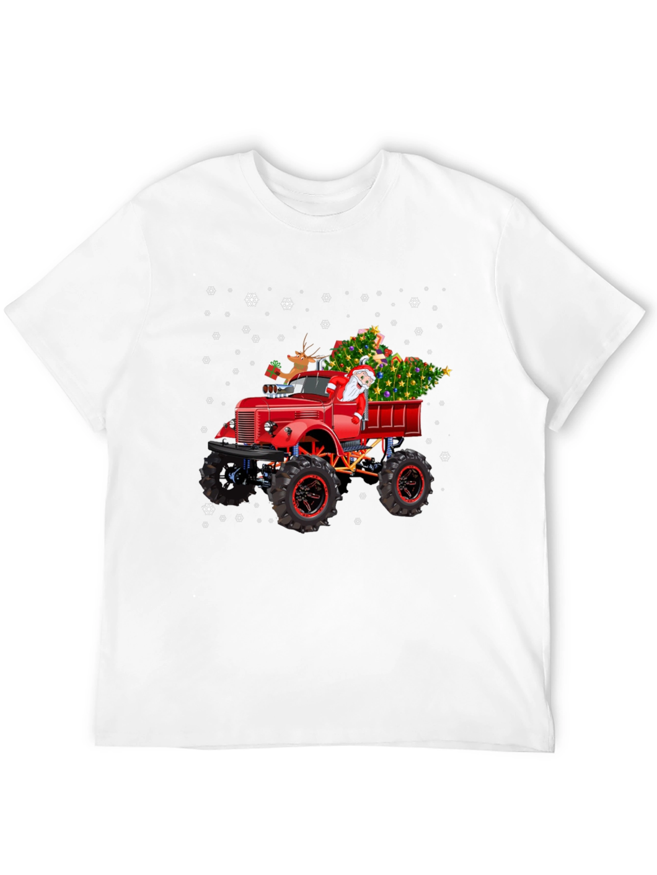 Christmas Monster Truck T-Shirt