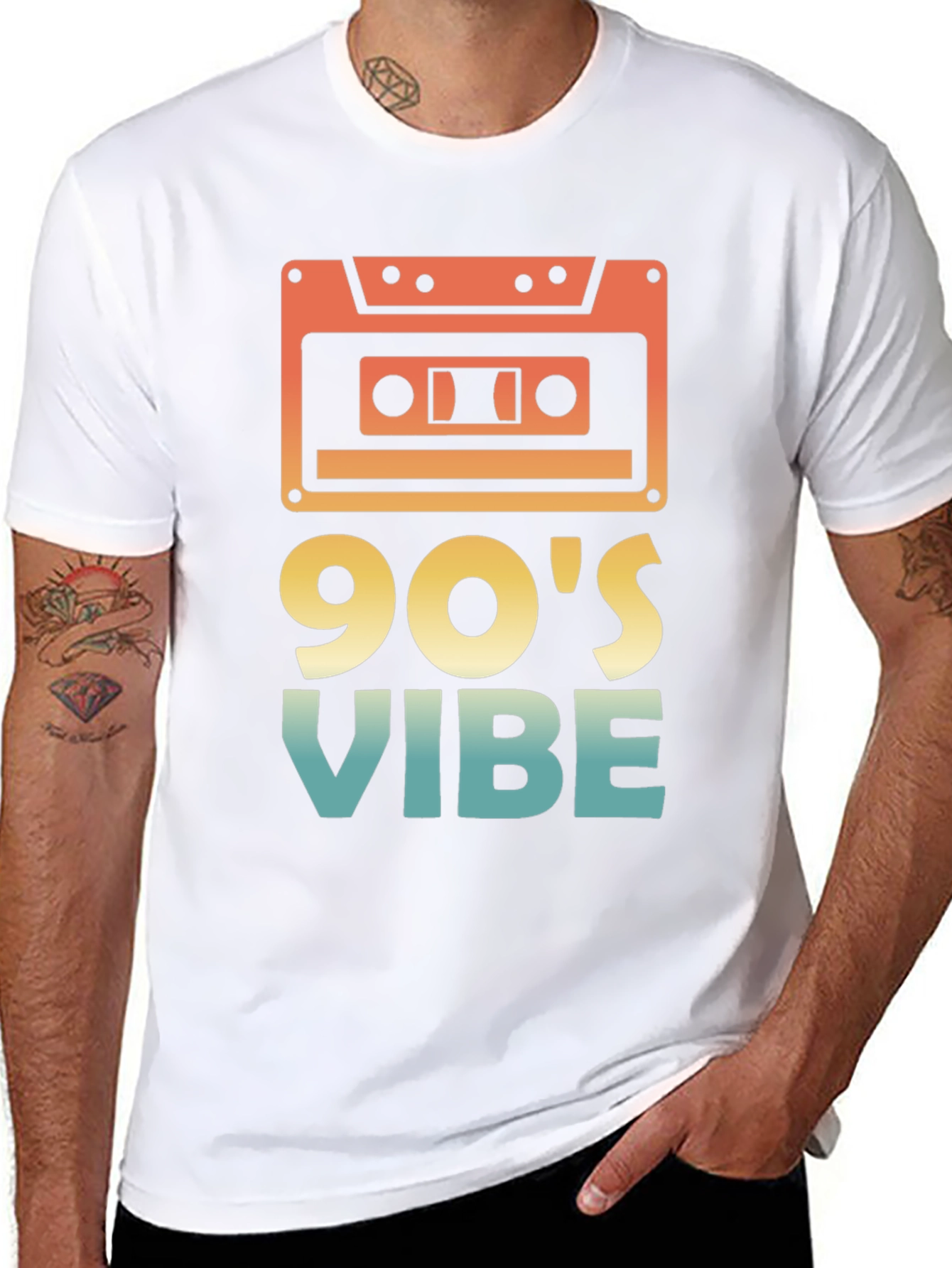 Retro 90s Vibe Graphic Tee