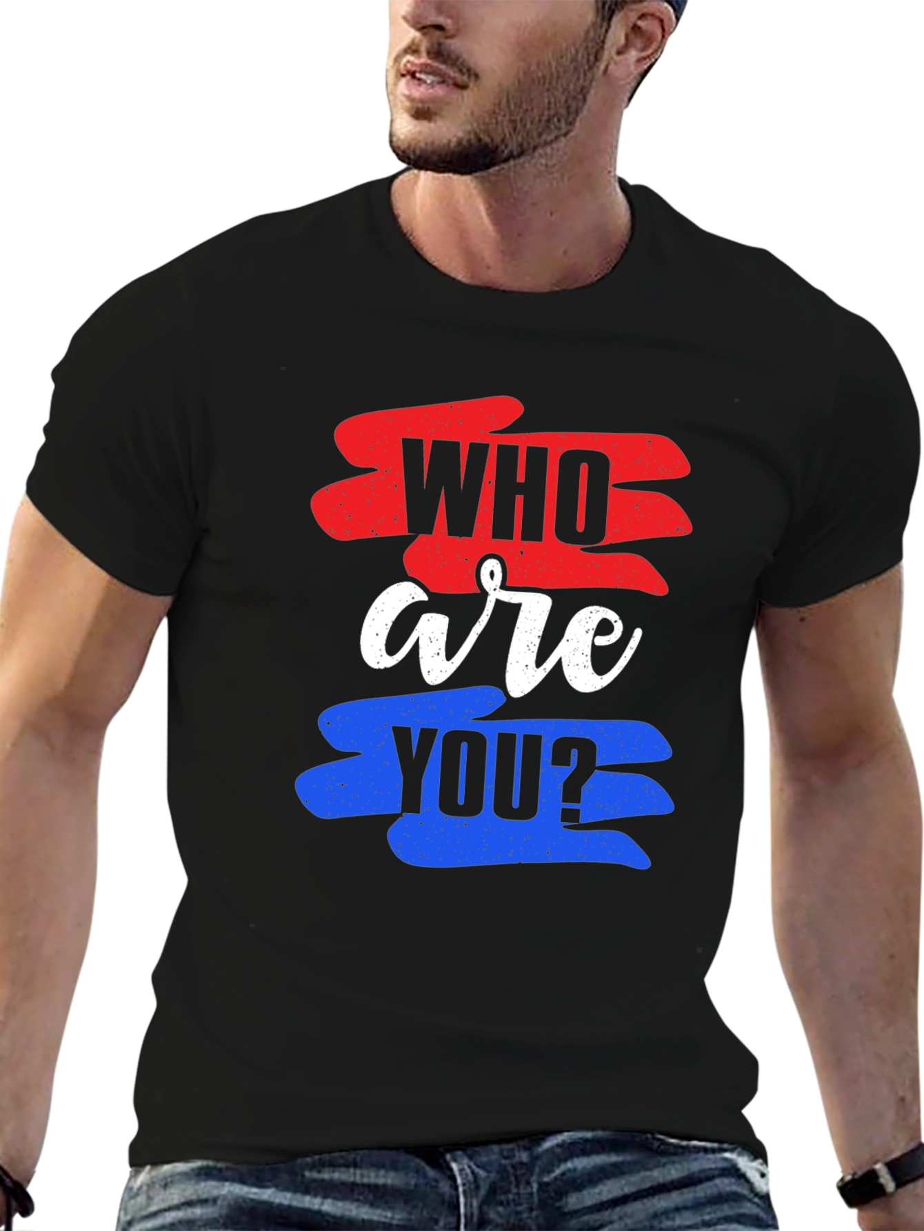 Who Are You Graphic Tee