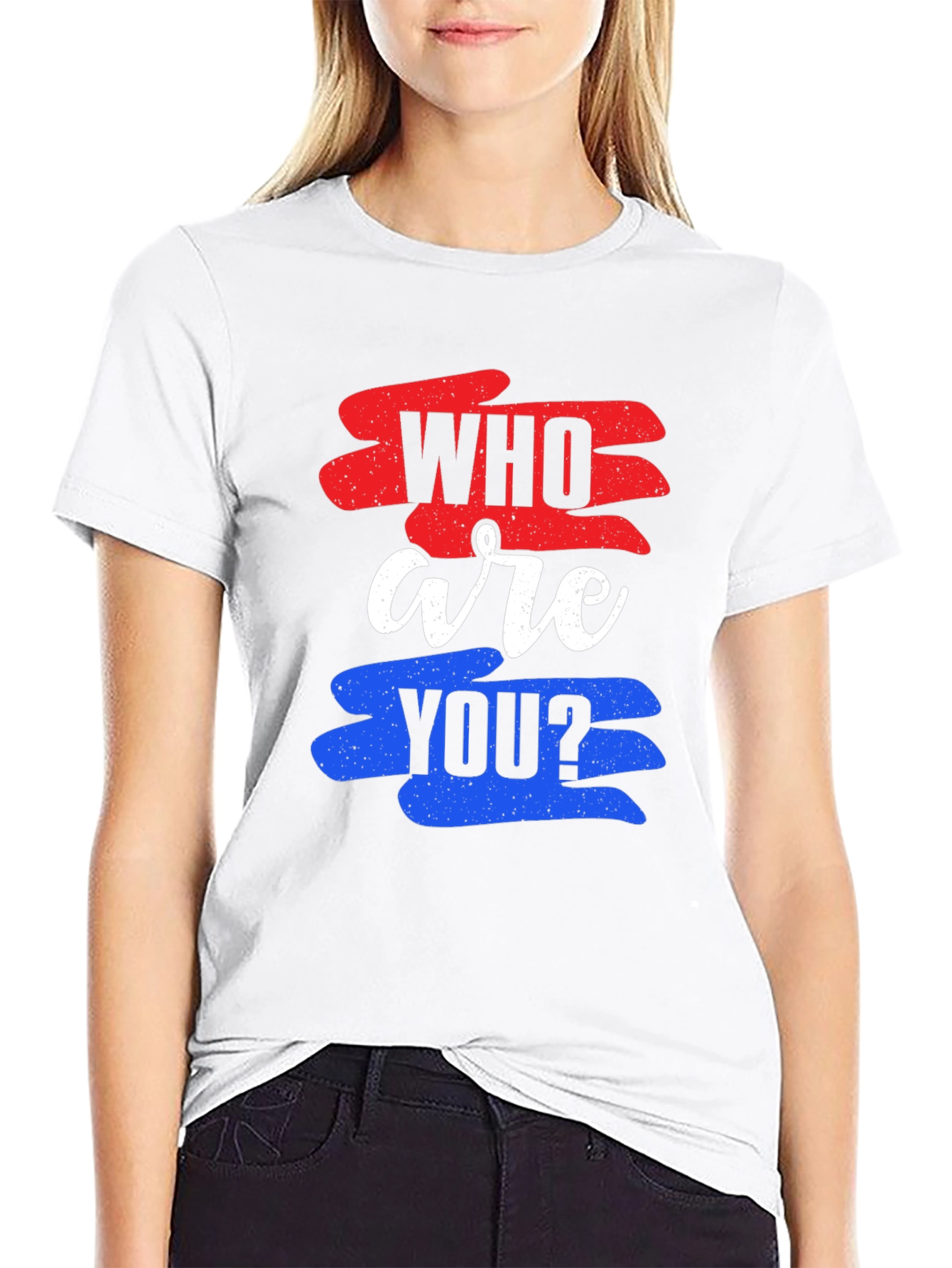 Who Are You Graphic Tee