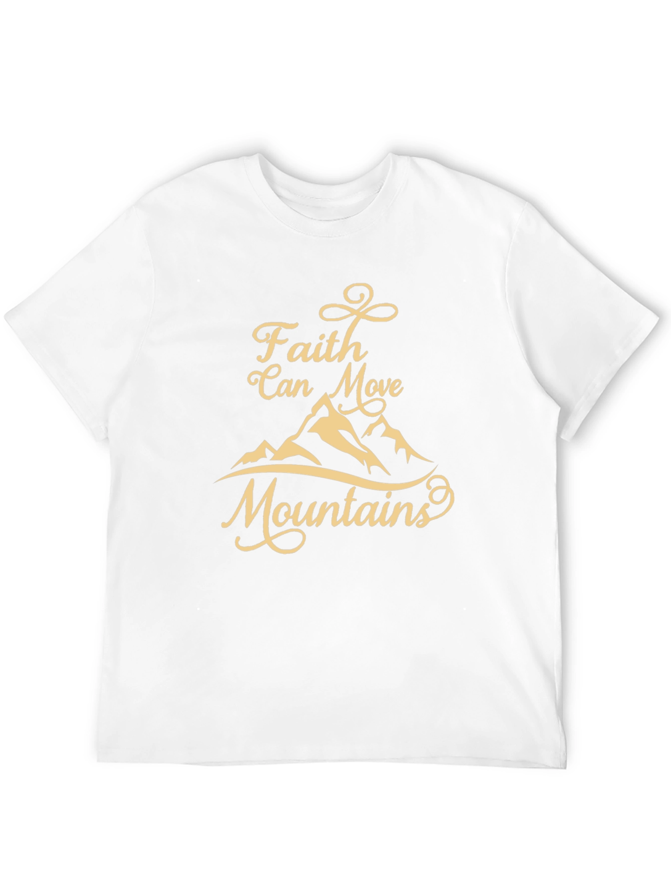 Faith Can Move Mountains Graphic T-Shirt