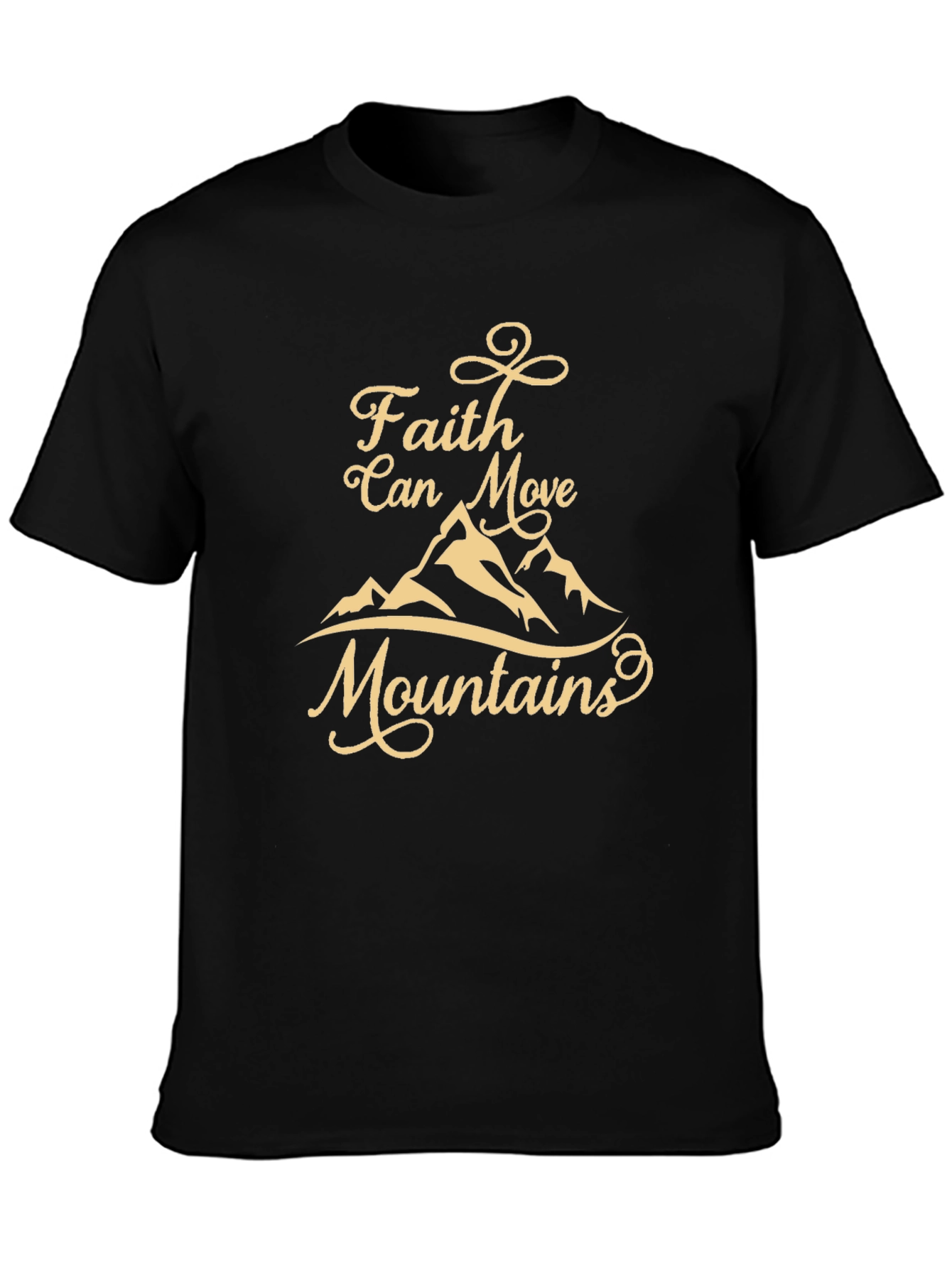 Faith Can Move Mountains Graphic T-Shirt
