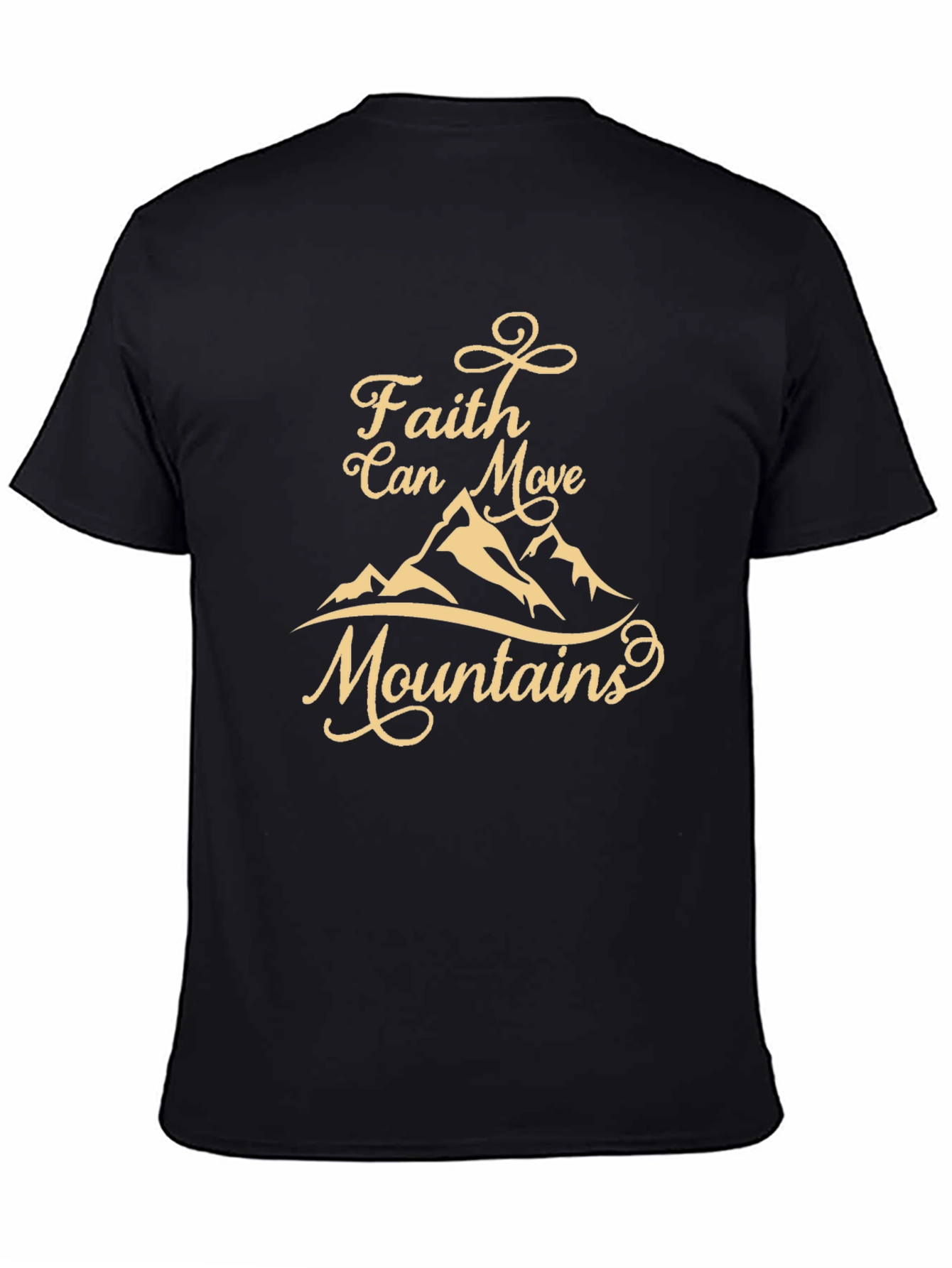 Faith Can Move Mountains Graphic T-Shirt
