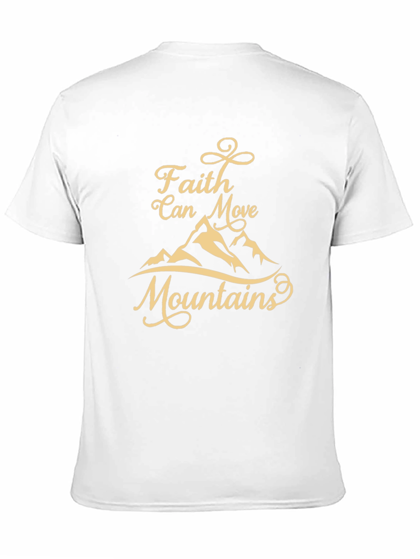 Faith Can Move Mountains Graphic T-Shirt
