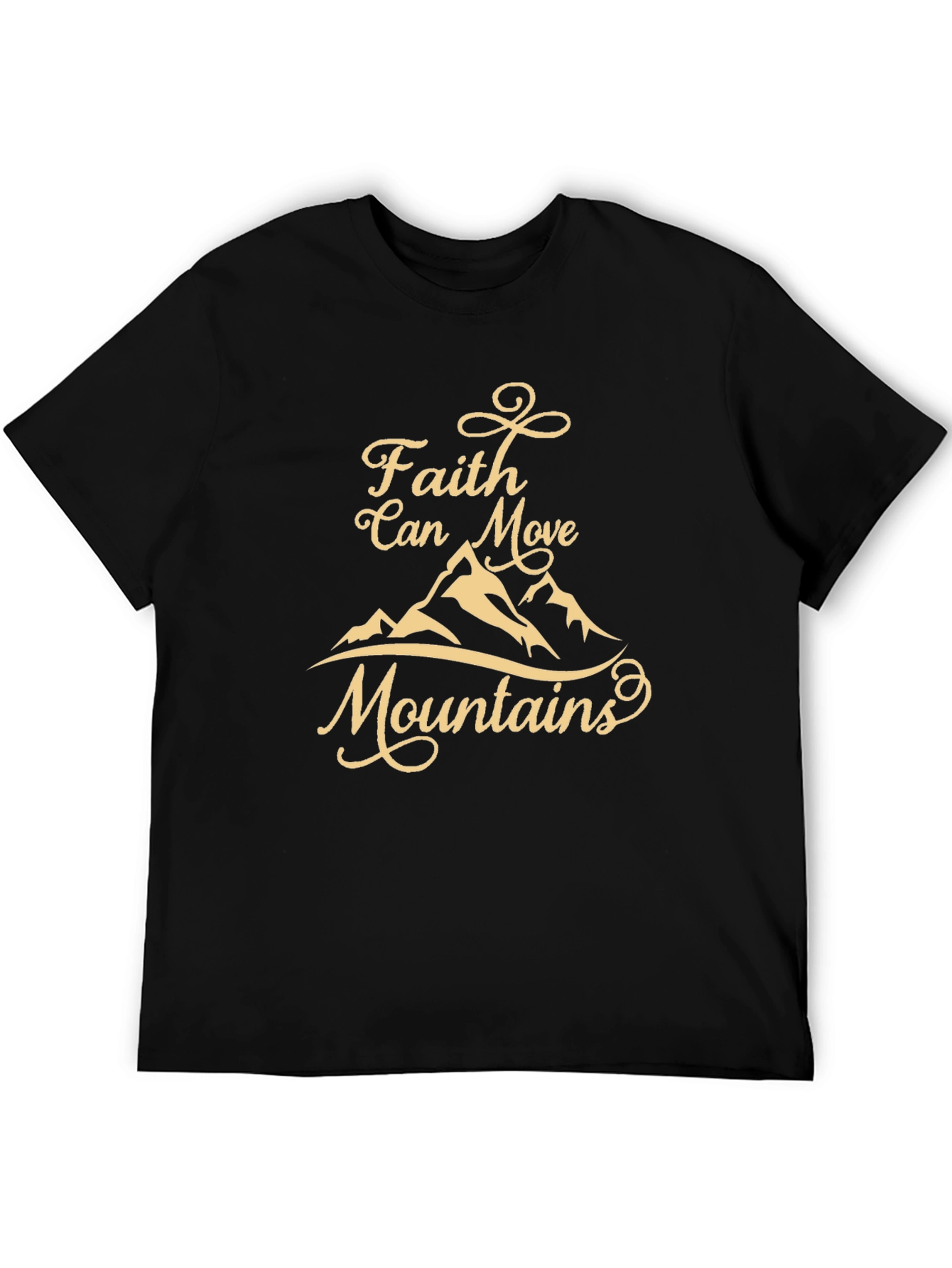 Faith Can Move Mountains Graphic T-Shirt