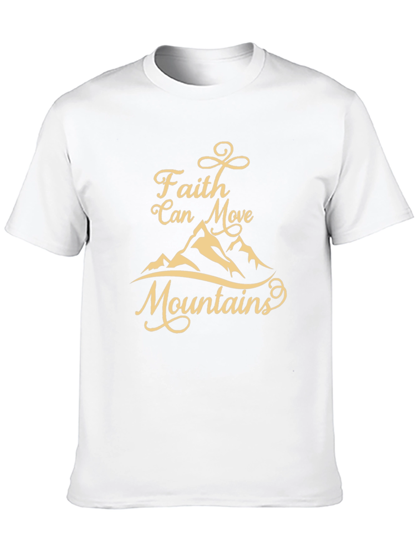 Faith Can Move Mountains Graphic T-Shirt