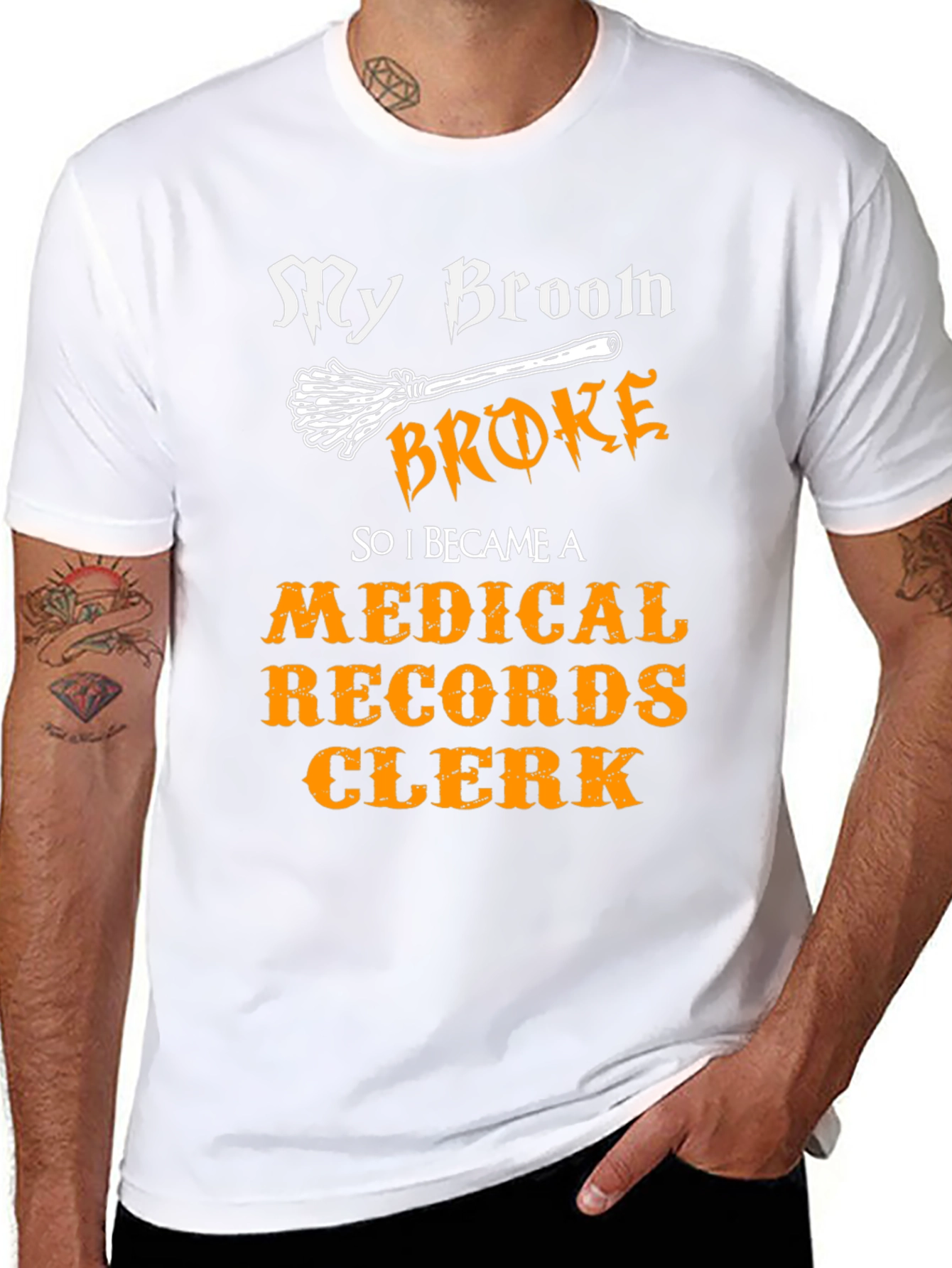 Medical Records Clerk Halloween T-Shirt
