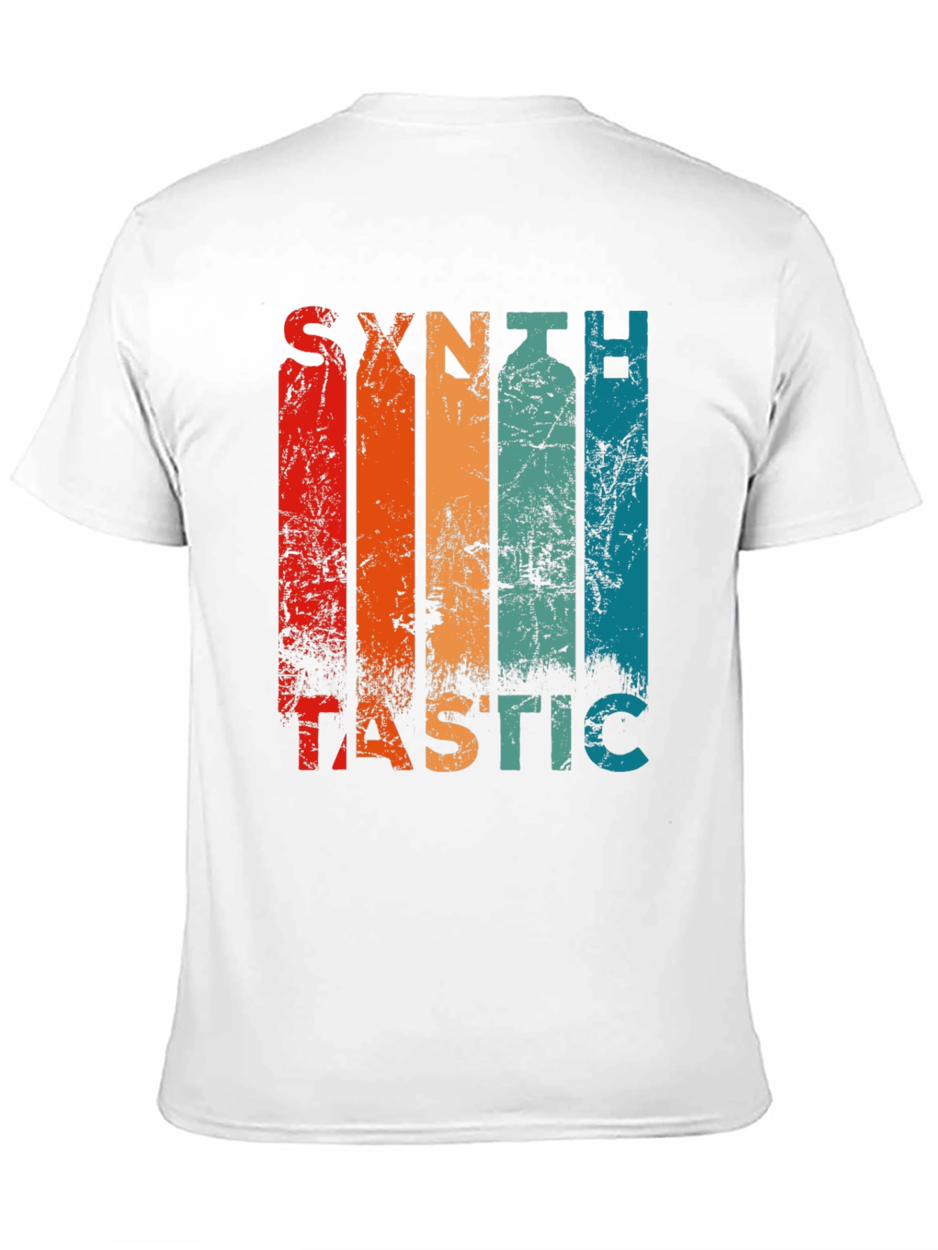 Synthtastic Retro Style Graphic T-Shirt