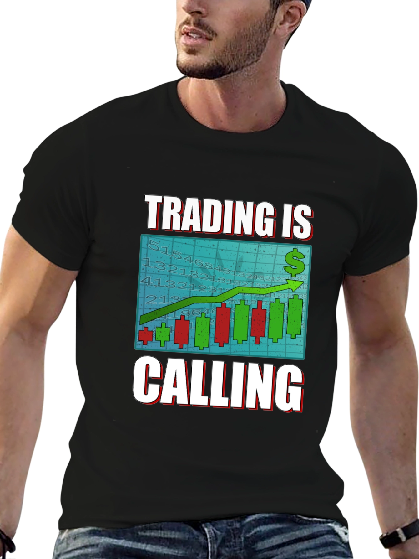 Trading Is Calling Graphic Tee