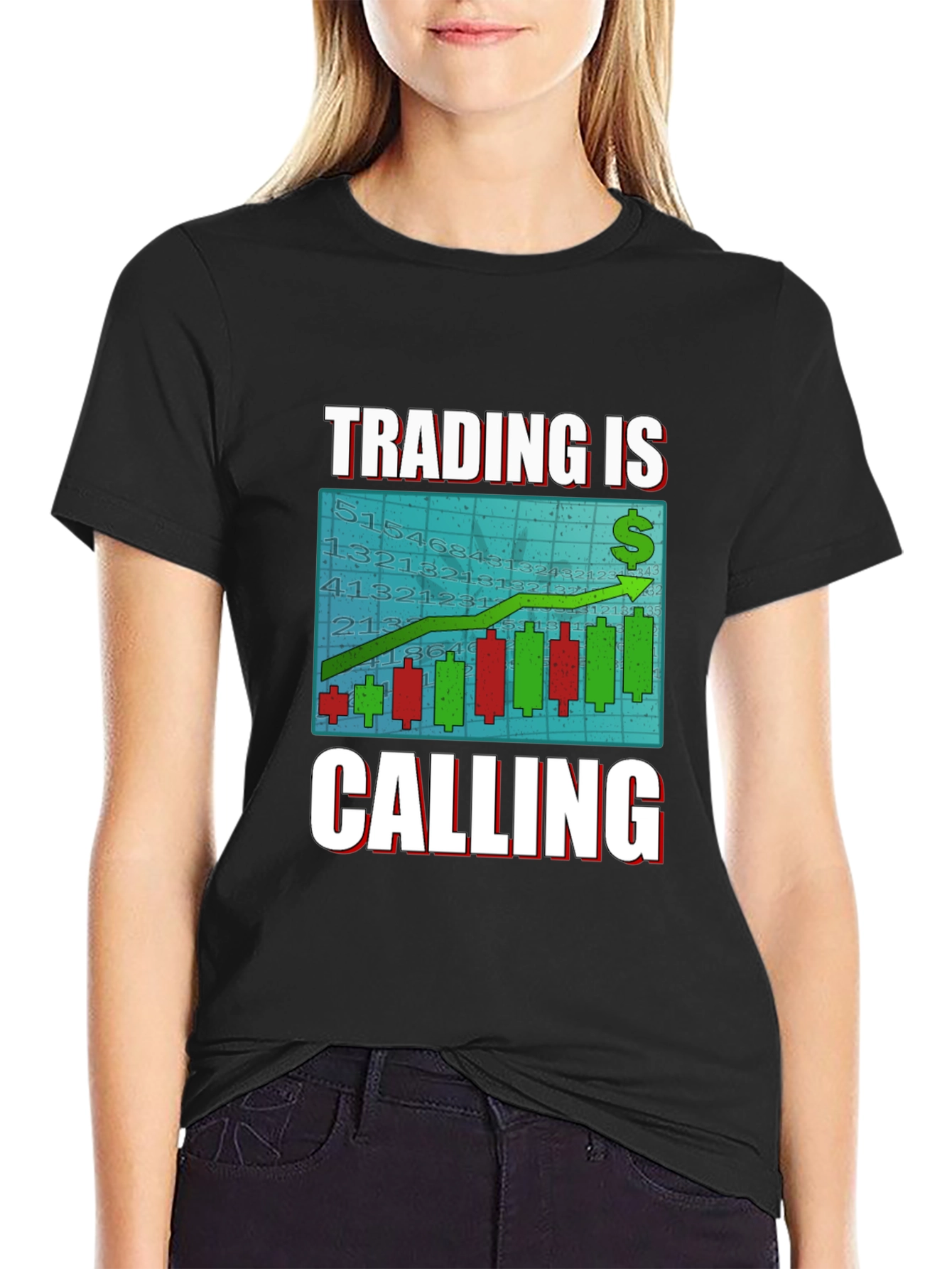 Trading Is Calling Graphic Tee