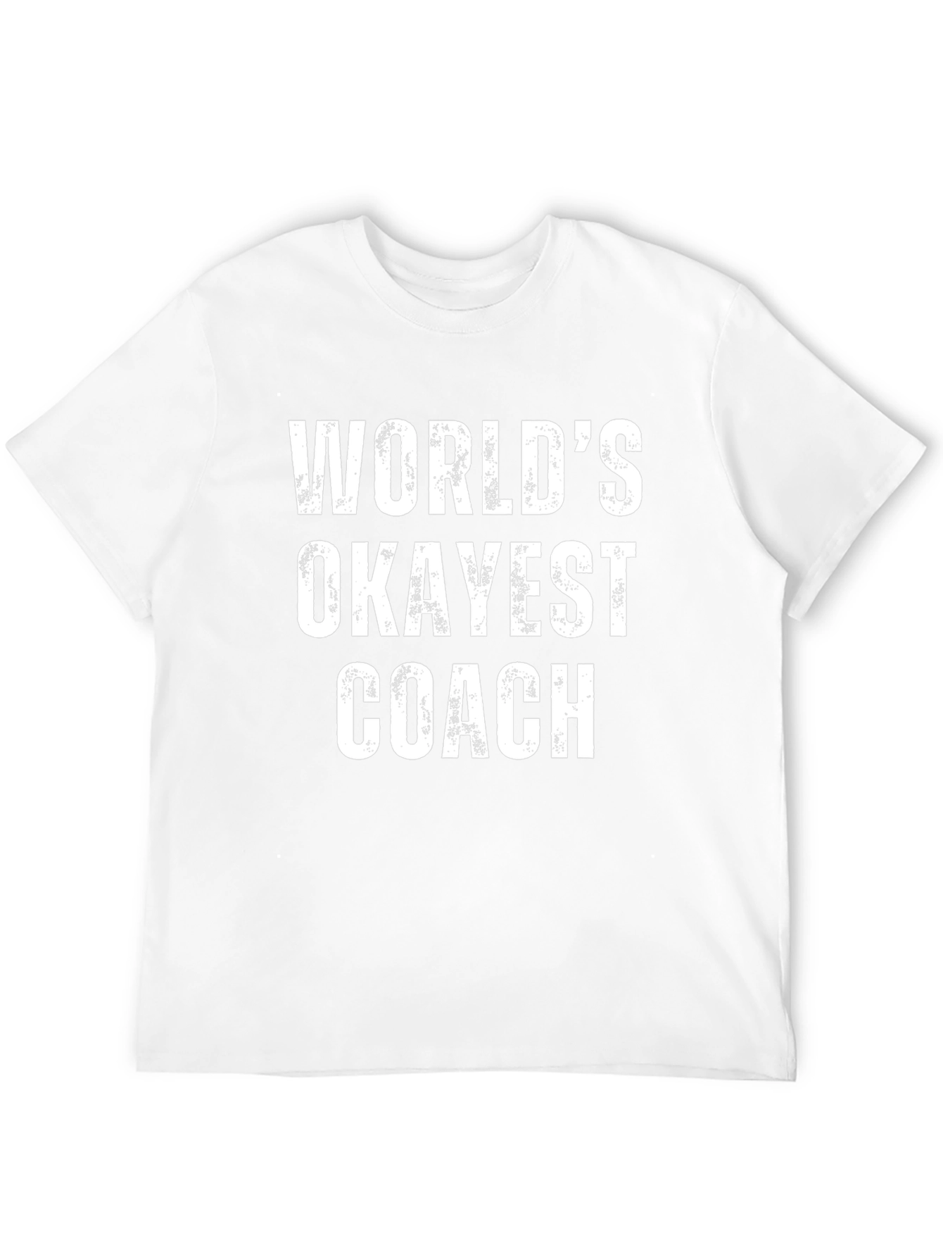 Worlds Okayest Coach T-Shirt - Funny Novelty Tee