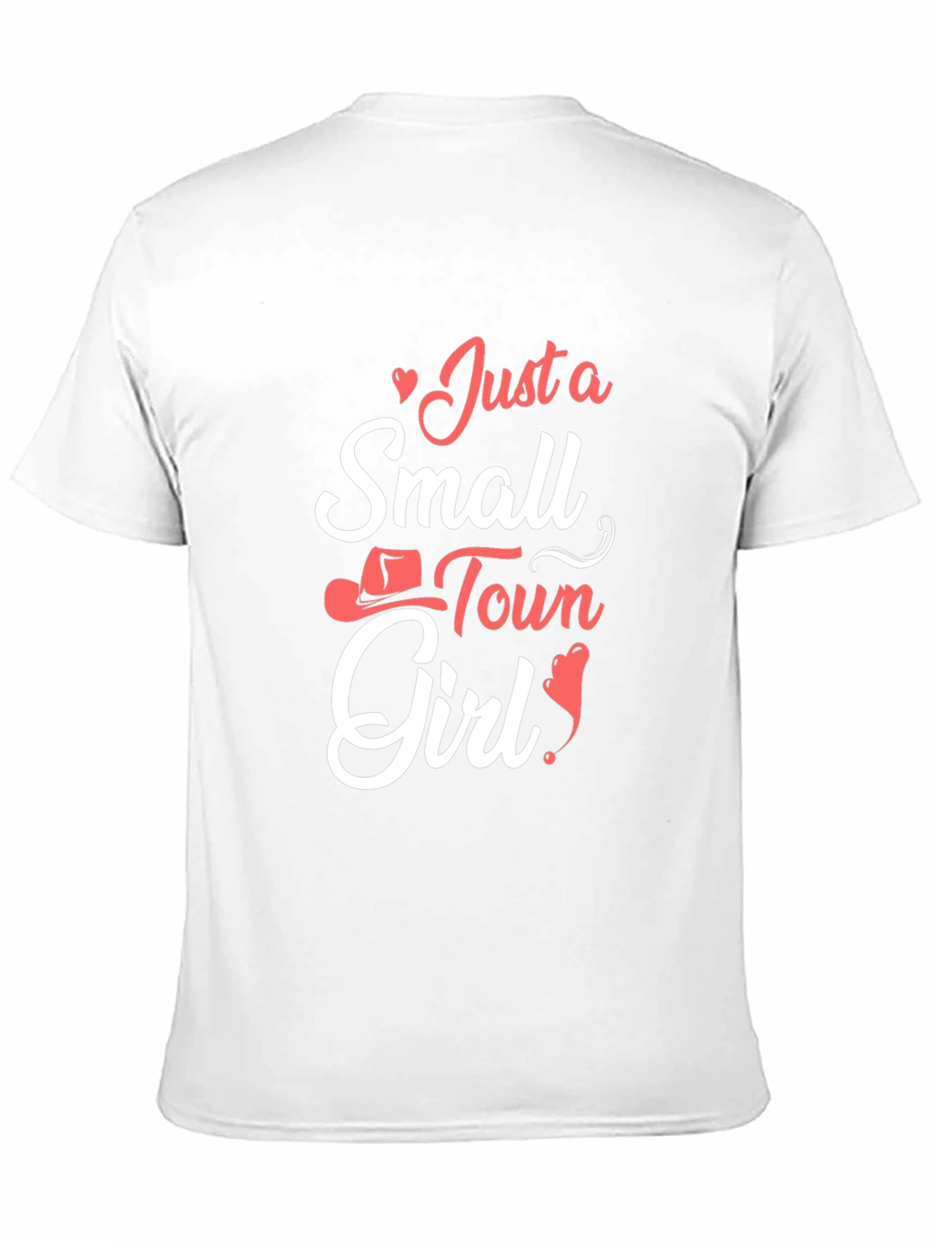 Small Town Girl Graphic Tee - Black Unisex T-Shirt