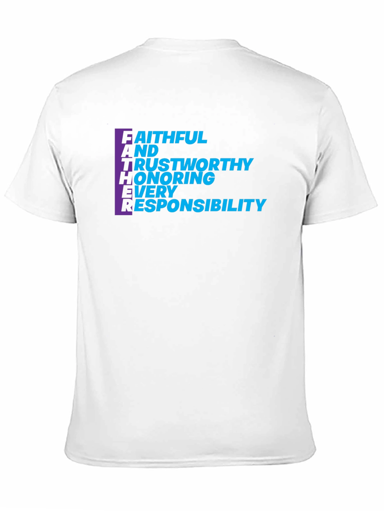 FATHER Acronym T-Shirt - Mens Black Tee
