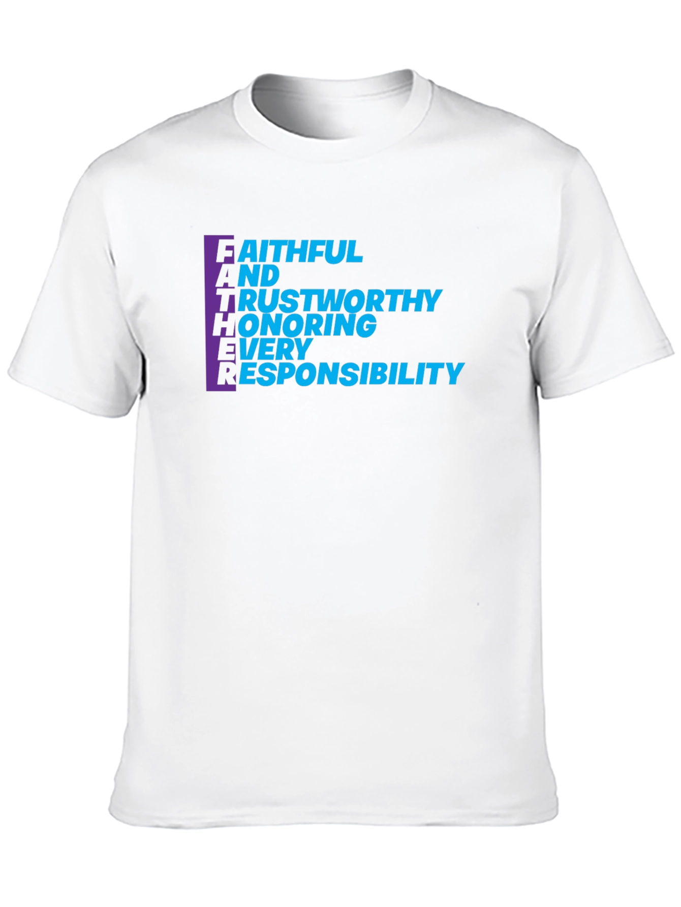 FATHER Acronym T-Shirt - Mens Black Tee