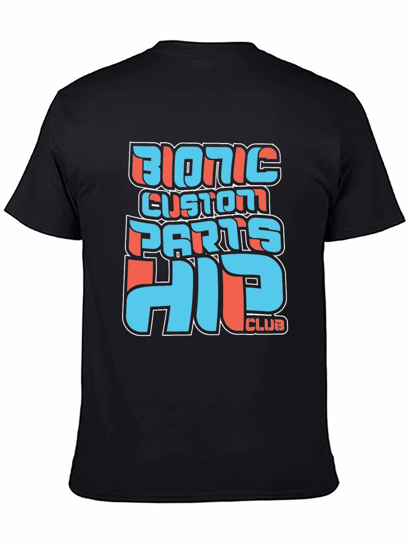 Bionic Custom Parts Hip Club Graphic T-Shirt