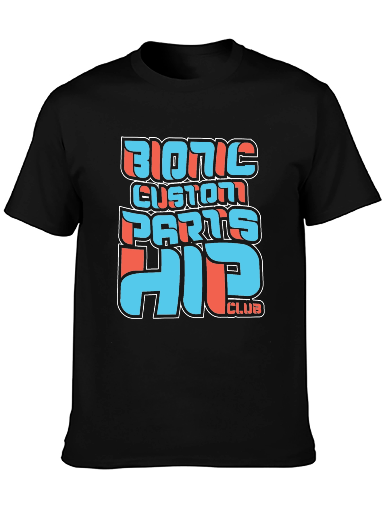 Bionic Custom Parts Hip Club Graphic T-Shirt