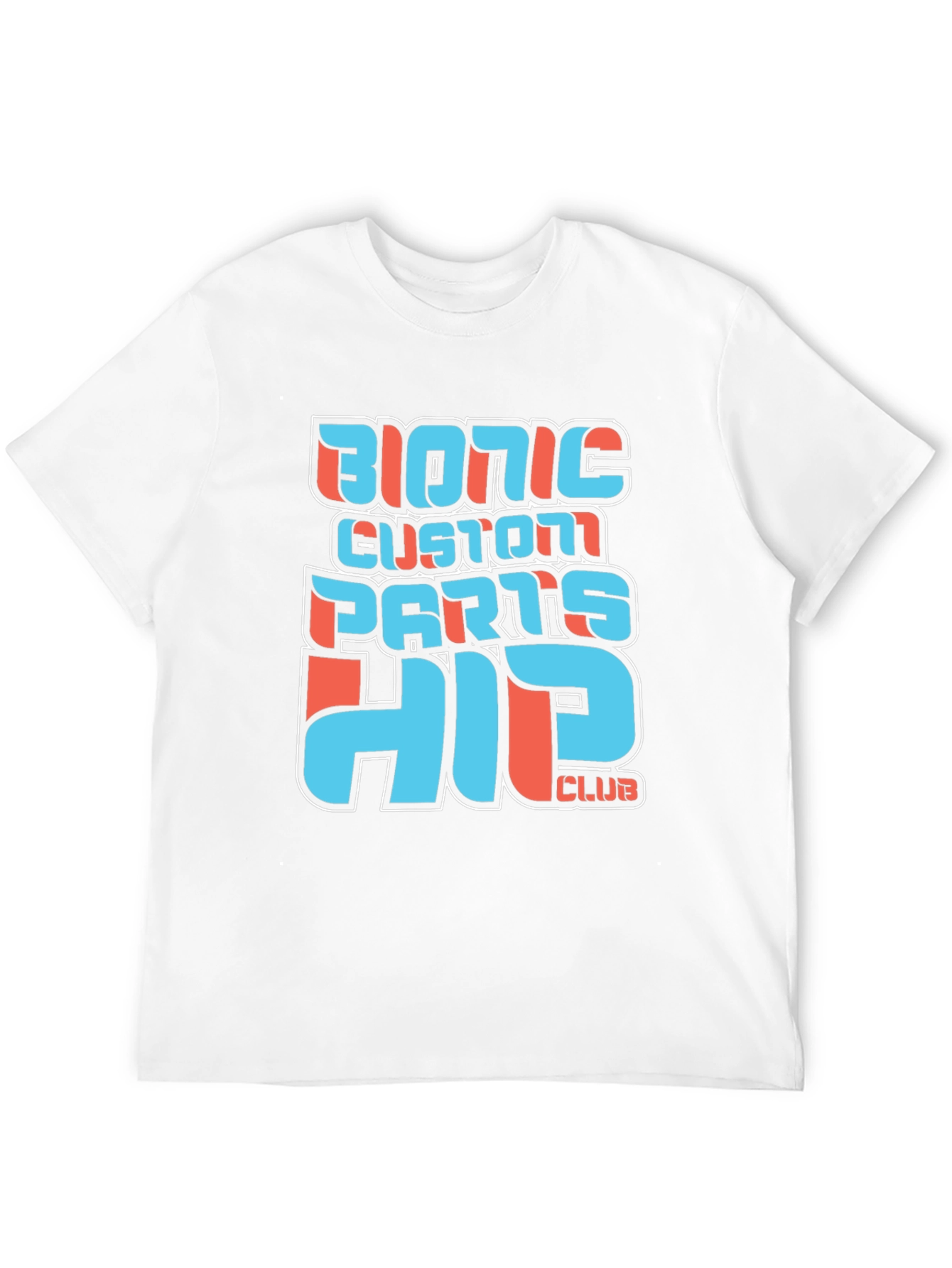 Bionic Custom Parts Hip Club Graphic T-Shirt