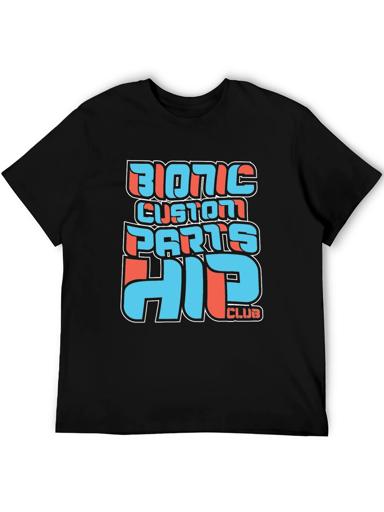 Bionic Custom Parts Hip Club Graphic T-Shirt