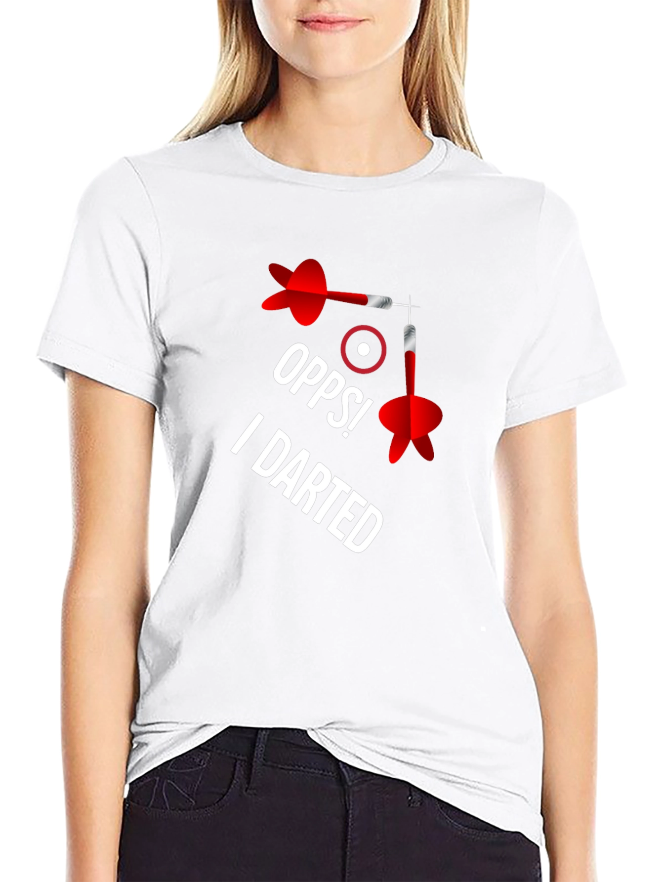 Oops! I Darted - Funny Darts T-Shirt