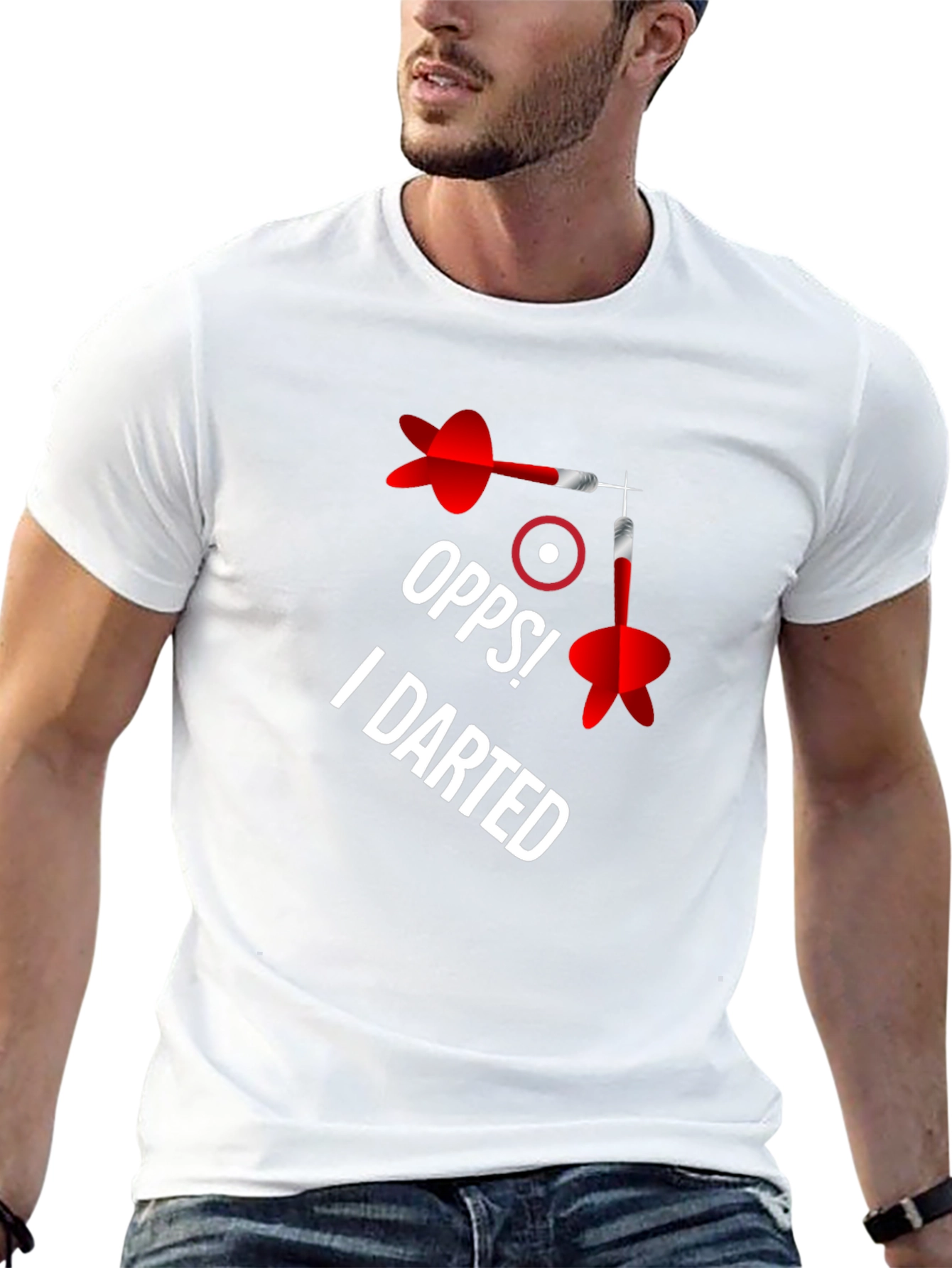 Oops! I Darted - Funny Darts T-Shirt