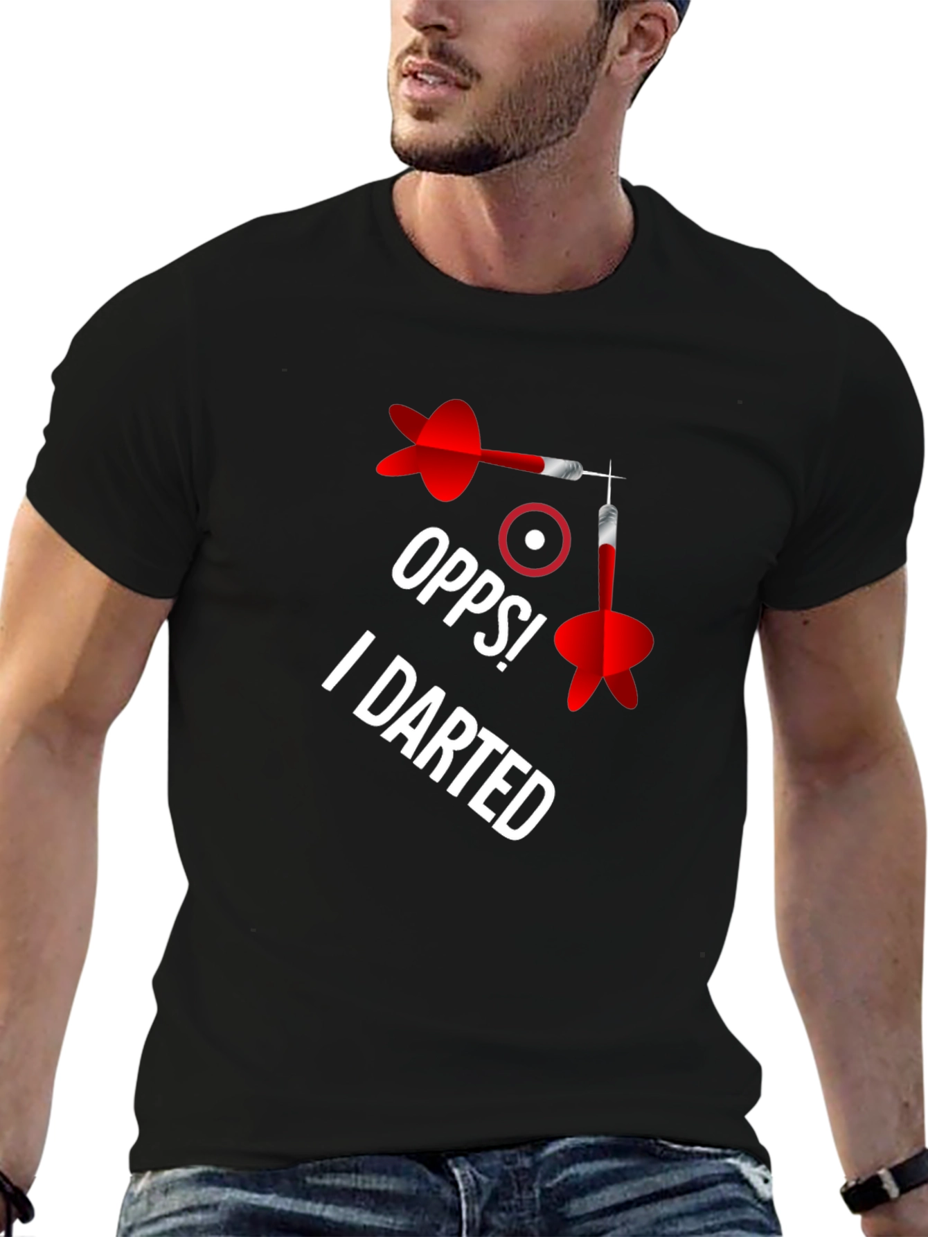 Oops! I Darted - Funny Darts T-Shirt