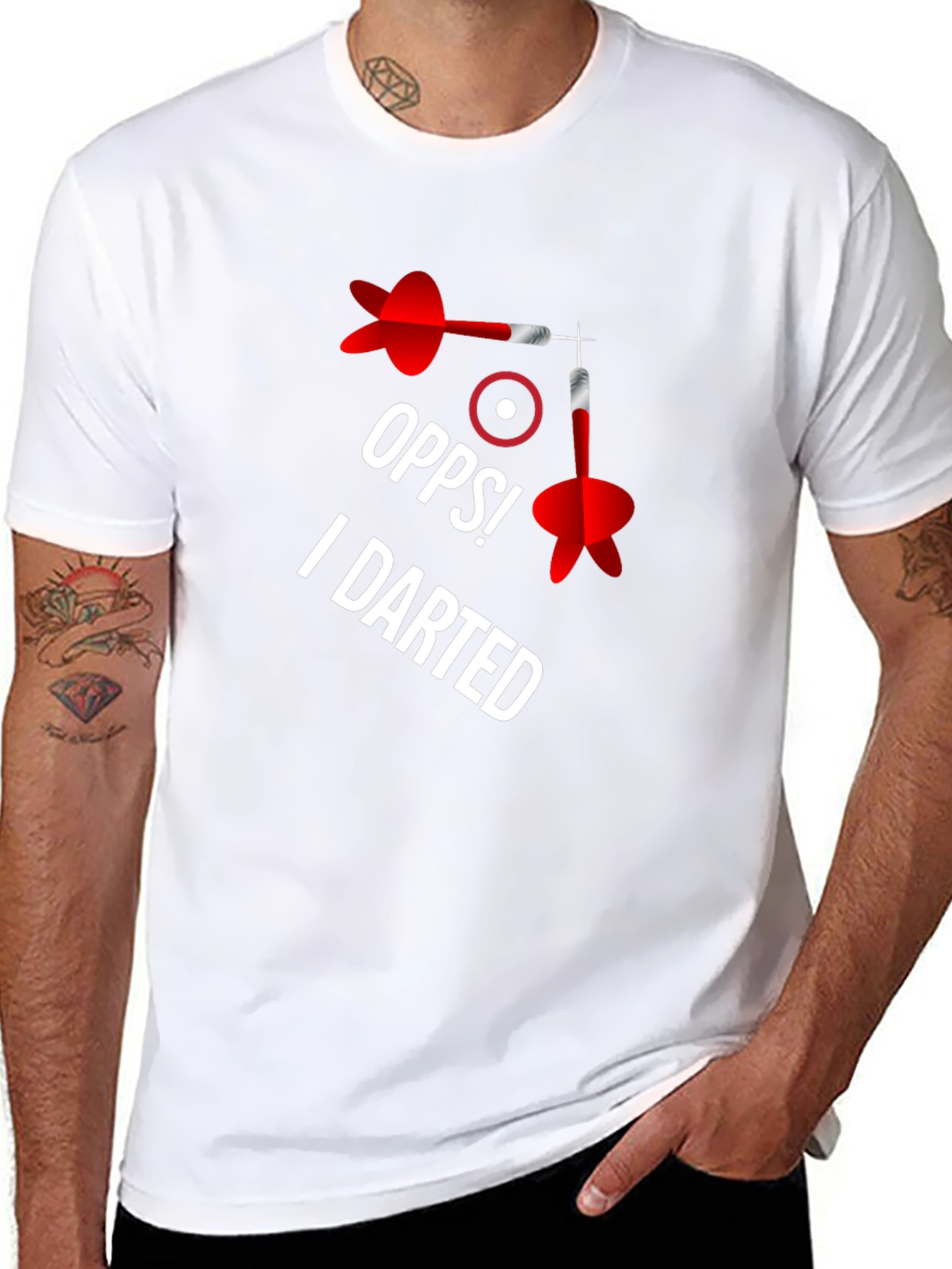 Oops! I Darted - Funny Darts T-Shirt