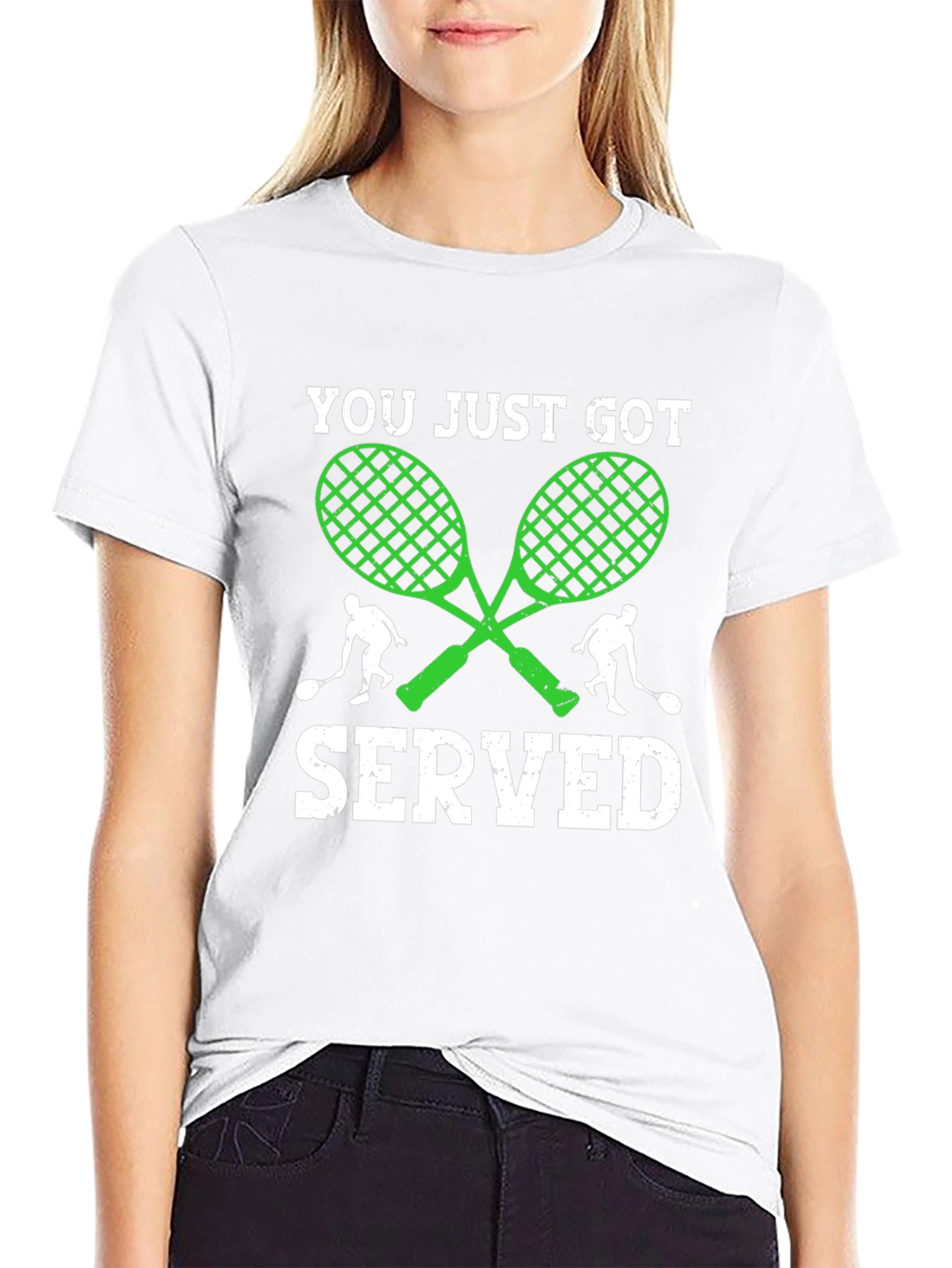 You Just Got Served T-Shirt Tennis Racquets Graphic Tee