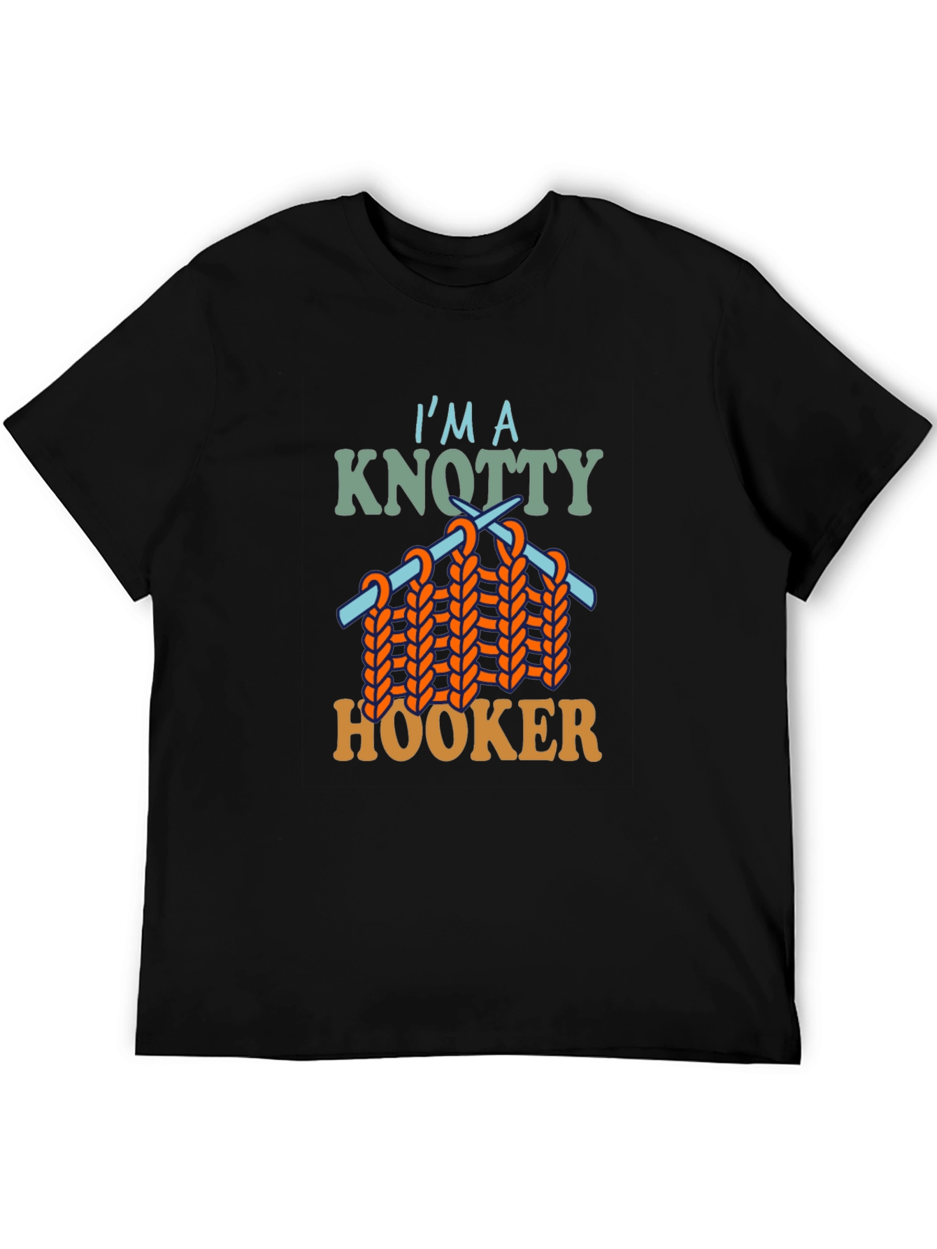 Knotty Hooker T-Shirt - Funny Crafting Tee