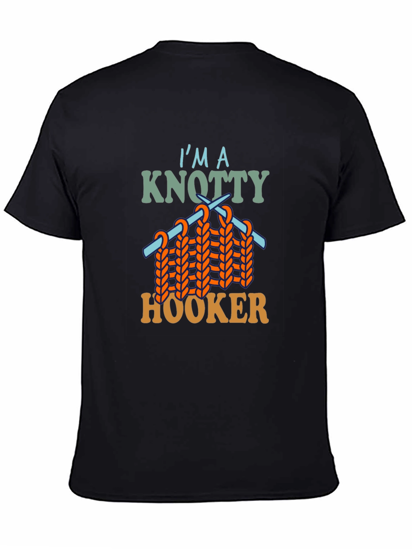 Knotty Hooker T-Shirt - Funny Crafting Tee