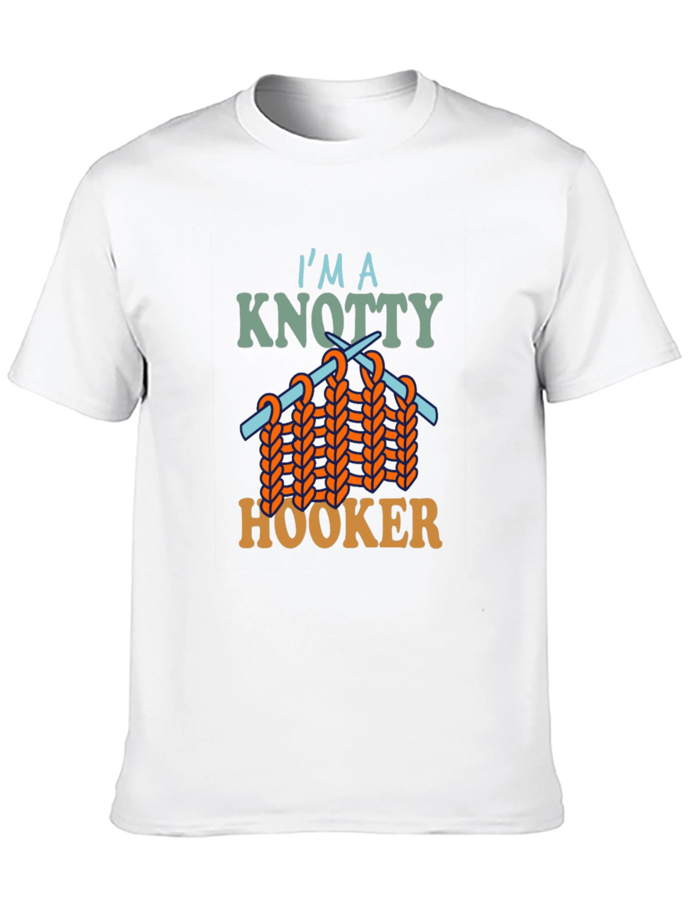 Knotty Hooker T-Shirt - Funny Crafting Tee