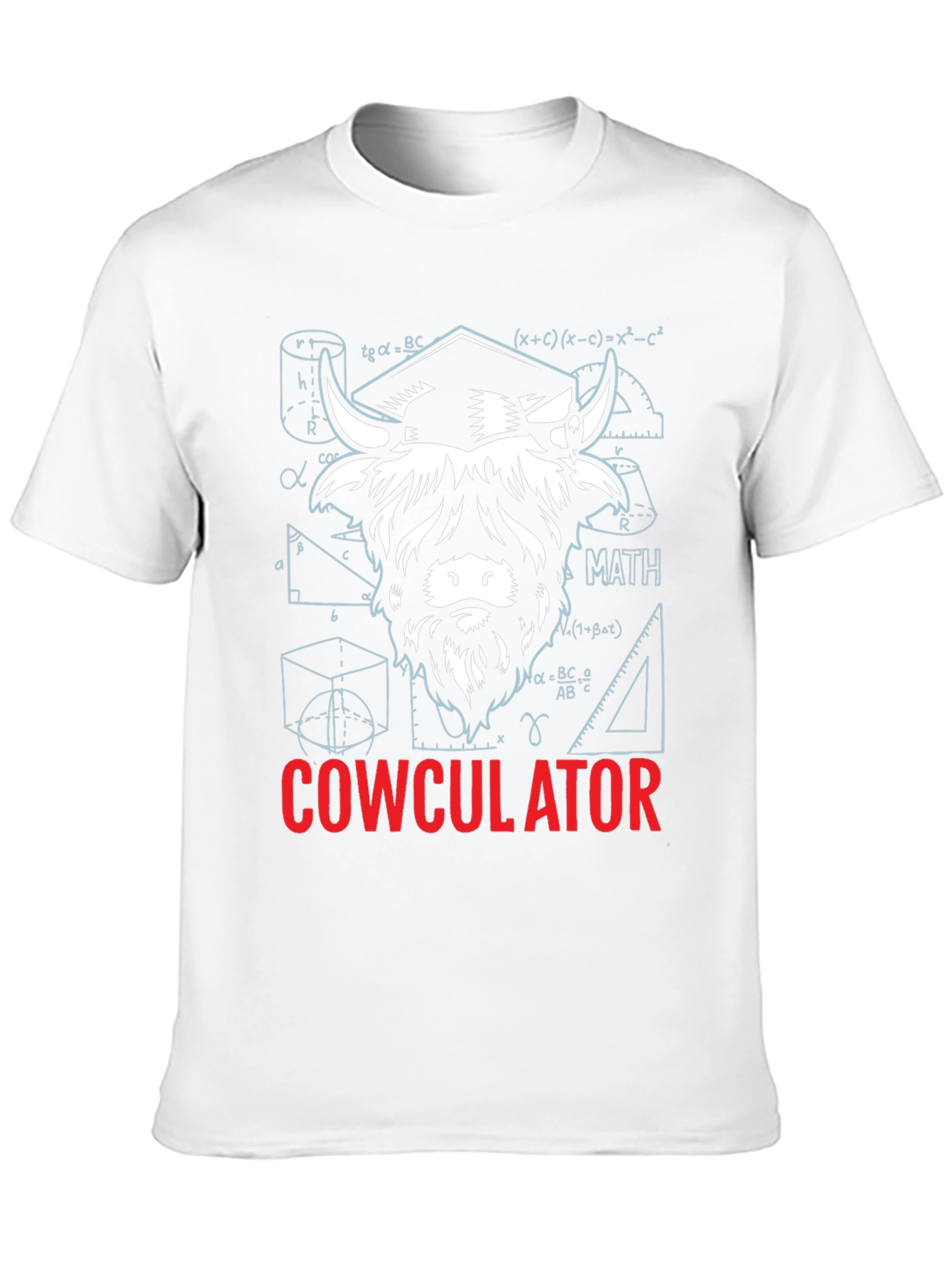 Cowculator Math Pun T-Shirt