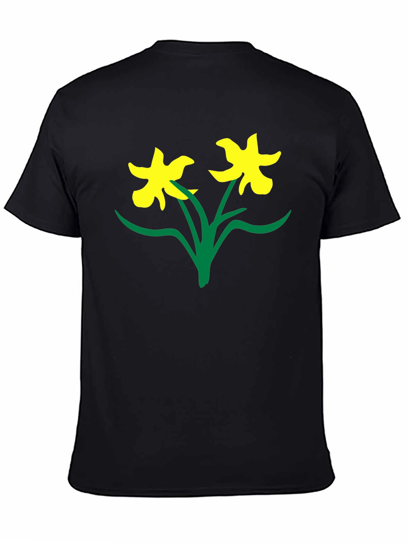 Black Daffodil Graphic Tee