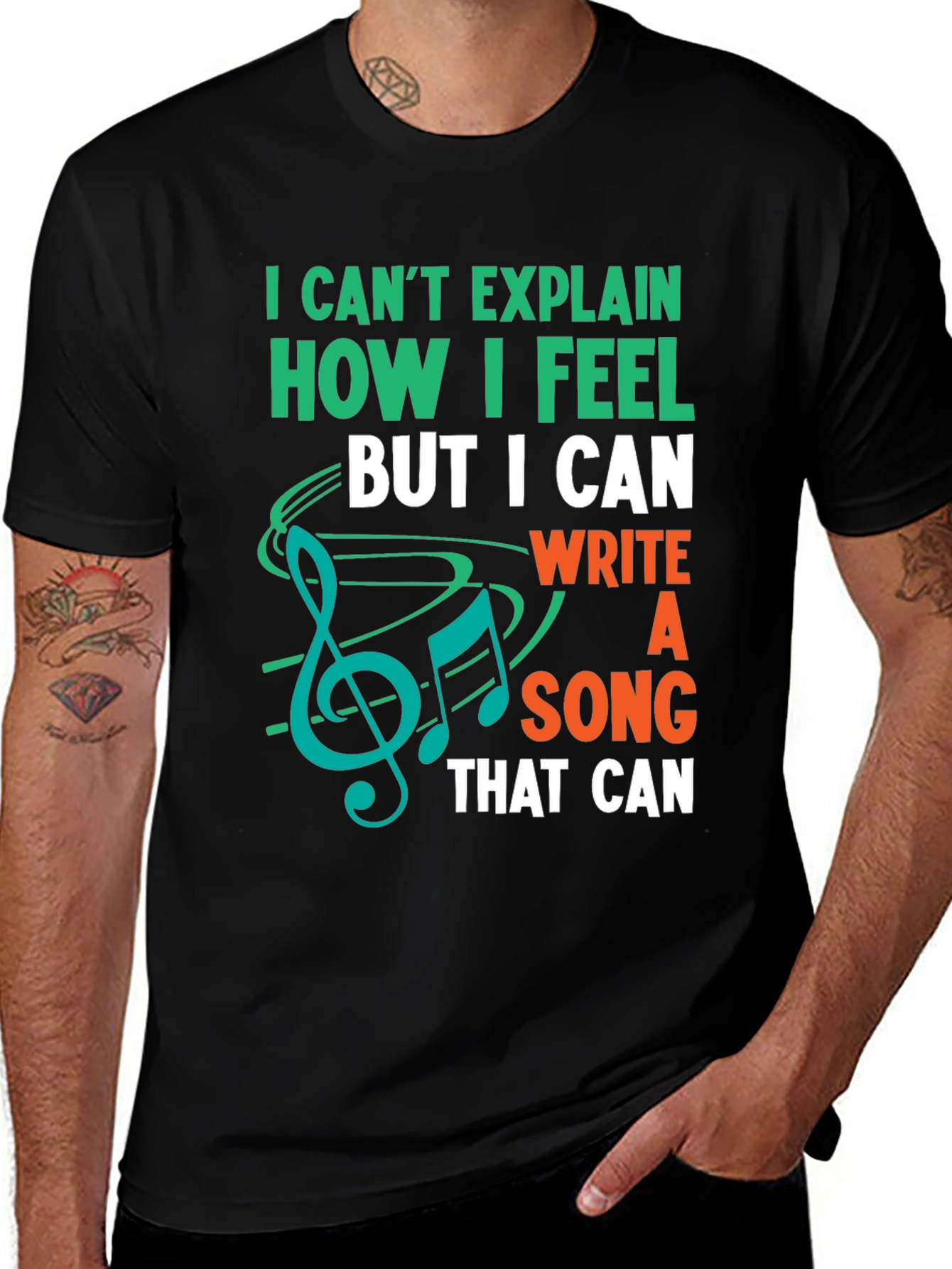 Musical Expression T-Shirt - Songwriters Tee