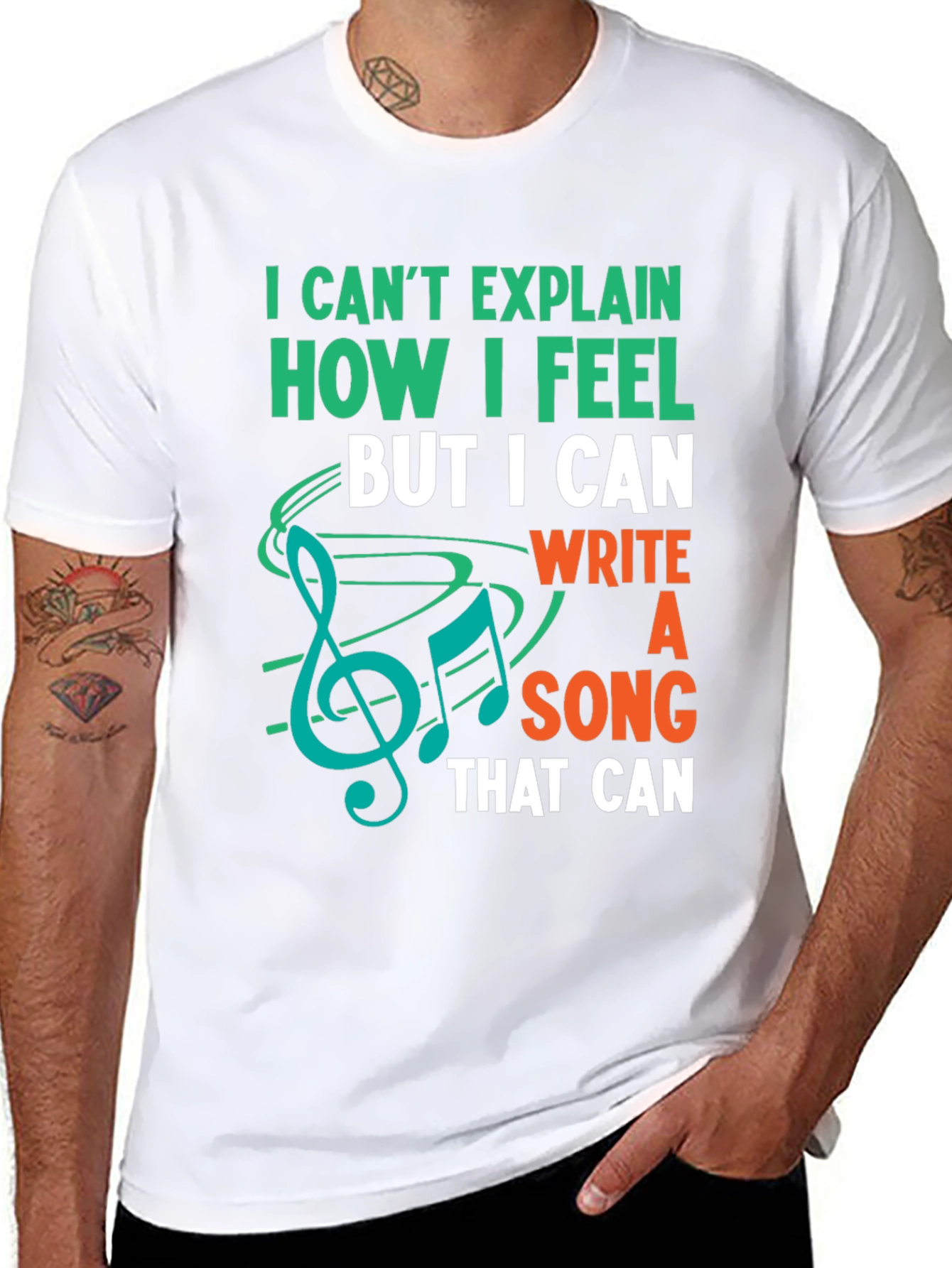 Musical Expression T-Shirt - Songwriters Tee