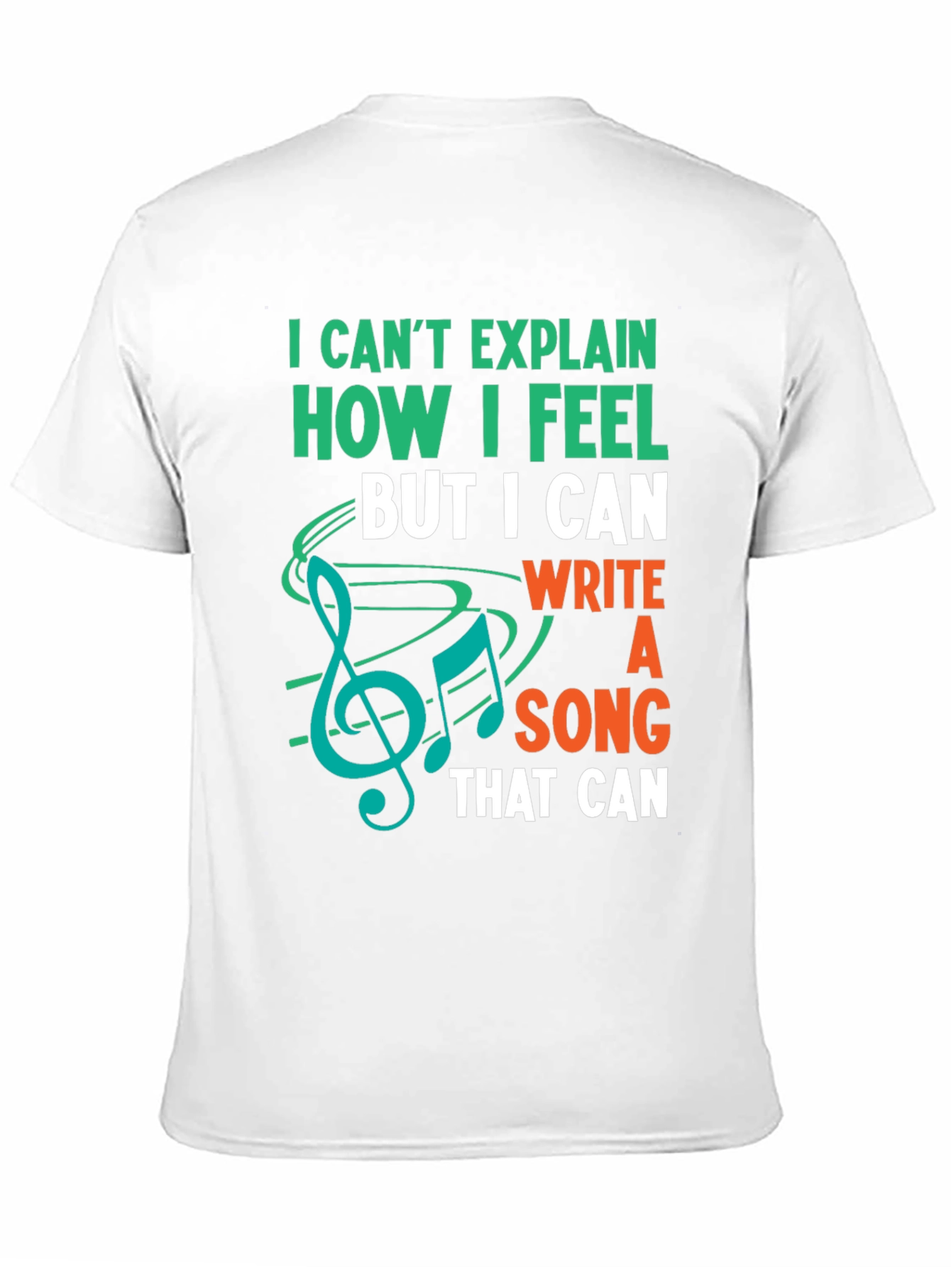 Musical Expression T-Shirt - Songwriters Tee