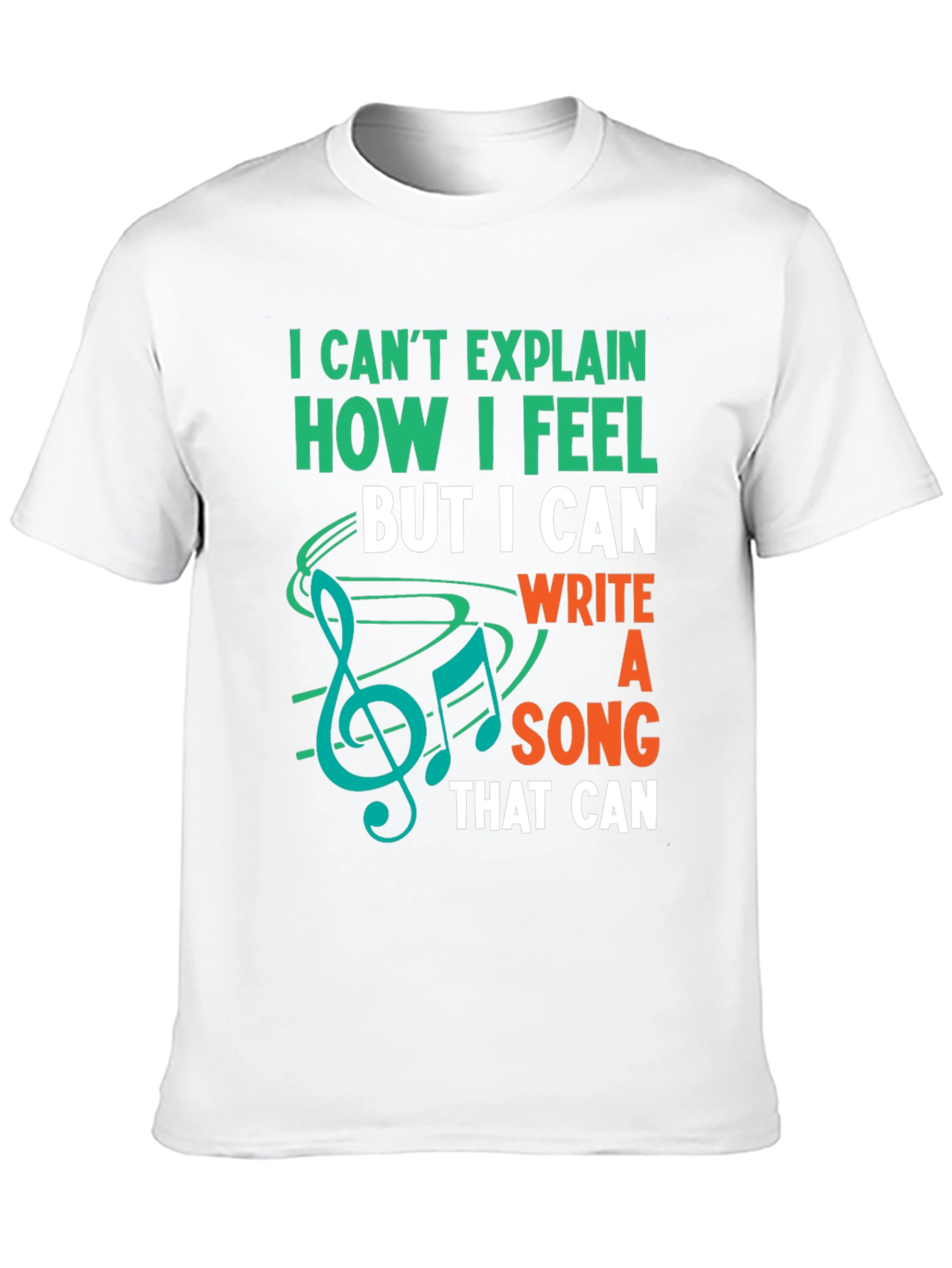 Musical Expression T-Shirt - Songwriters Tee