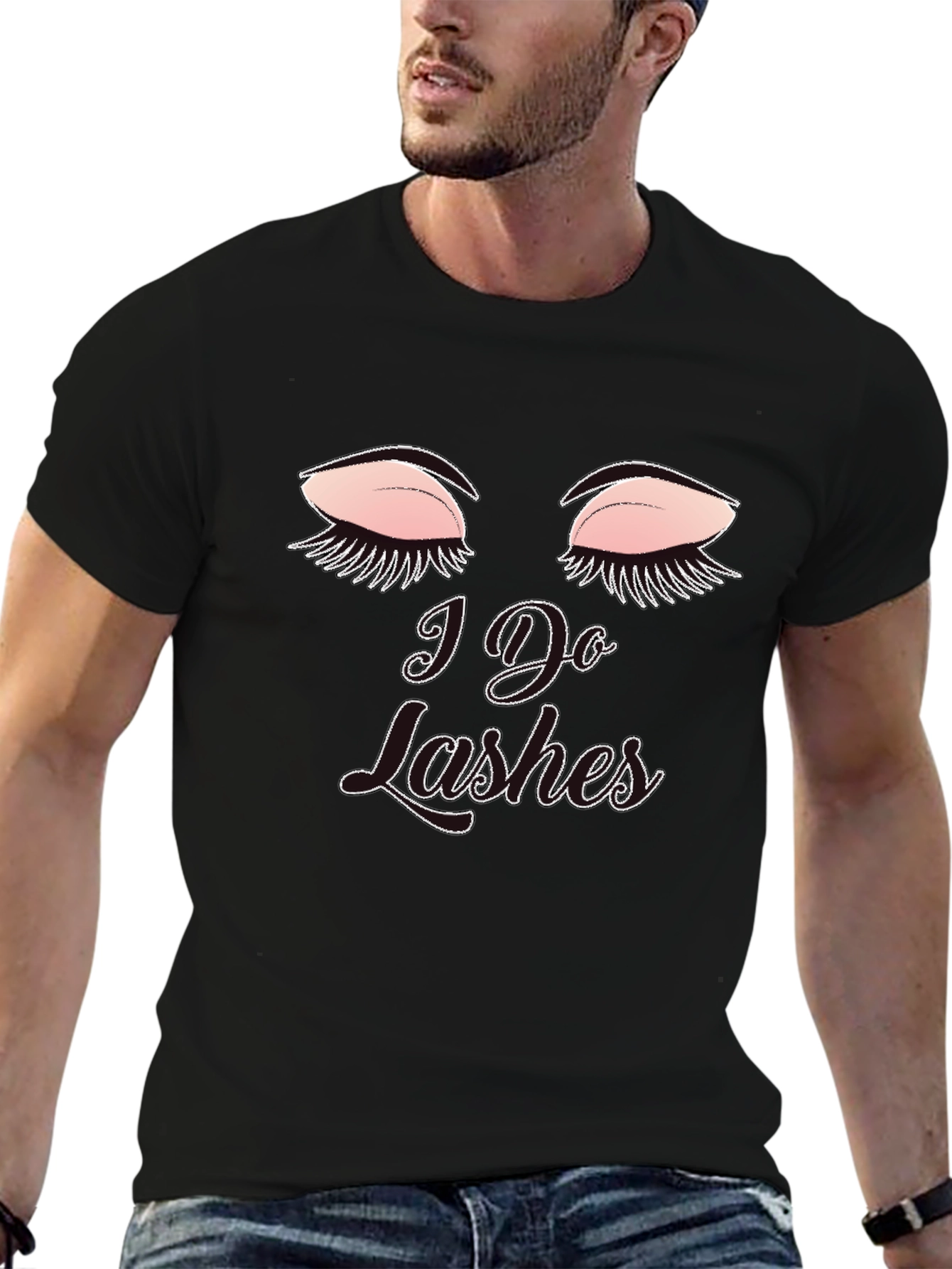 I Do Lashes Graphic Tee - Eyelash Artist T-Shirt