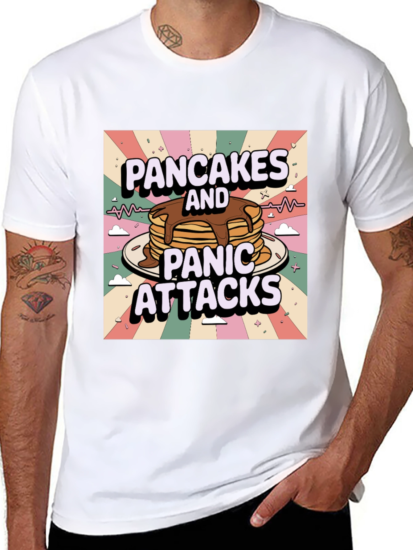 Pancakes and Panic Attacks T-Shirt