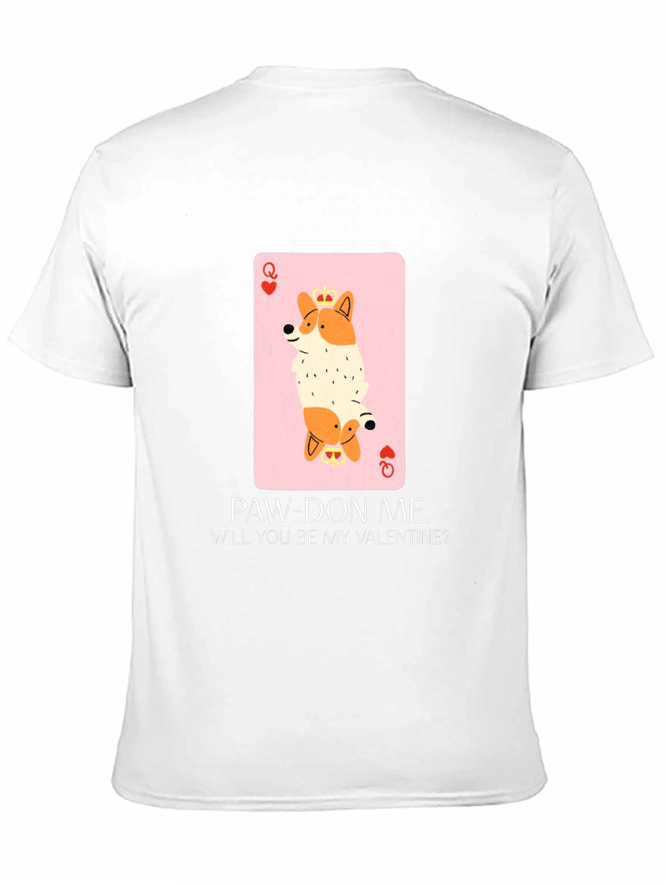 Queen Corgi Valentine T-Shirt
