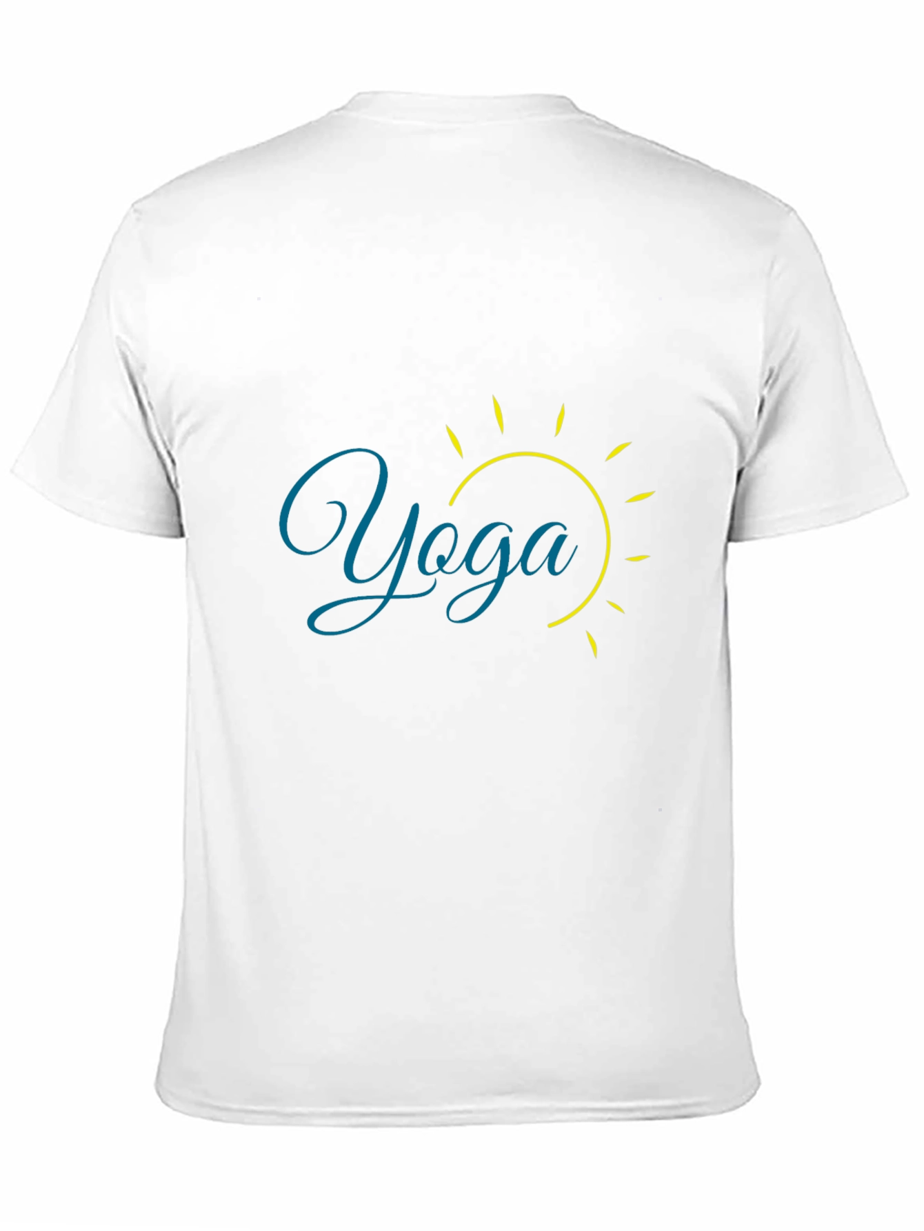 Yoga Sun Graphic Black T-Shirt