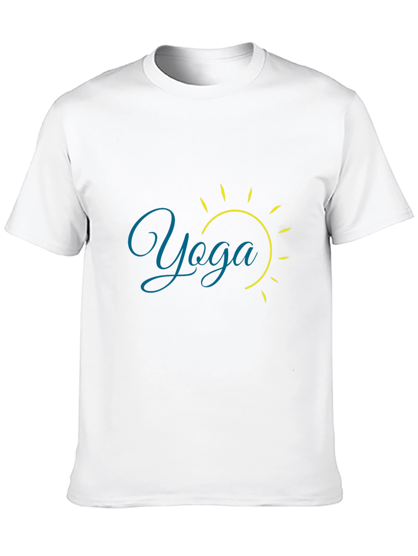 Yoga Sun Graphic Black T-Shirt