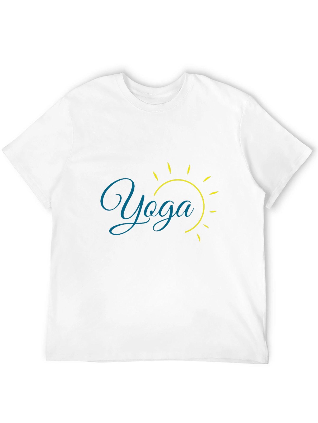 Yoga Sun Graphic Black T-Shirt