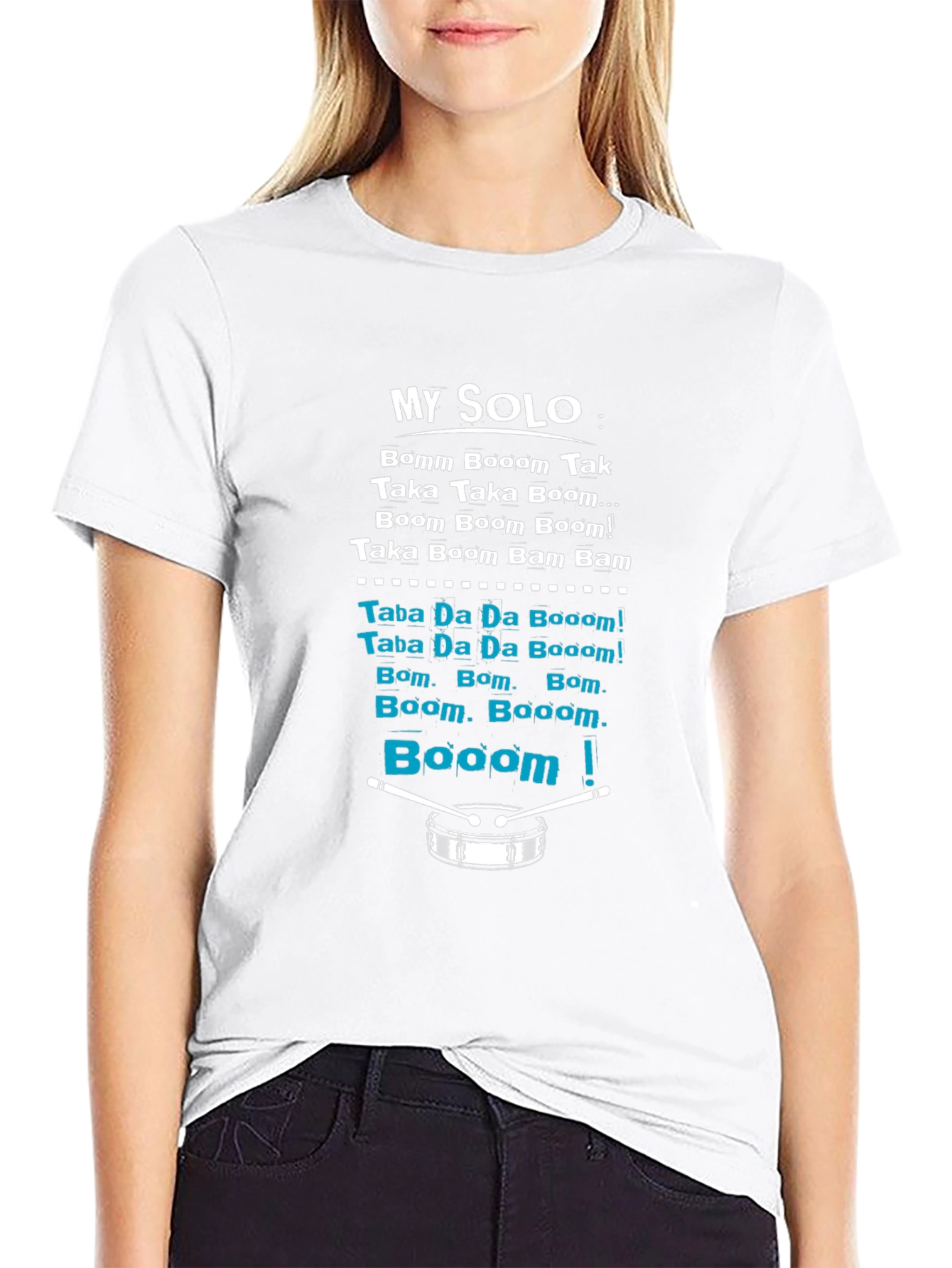 Drummers My Solo T-Shirt - Percussion Music Tee