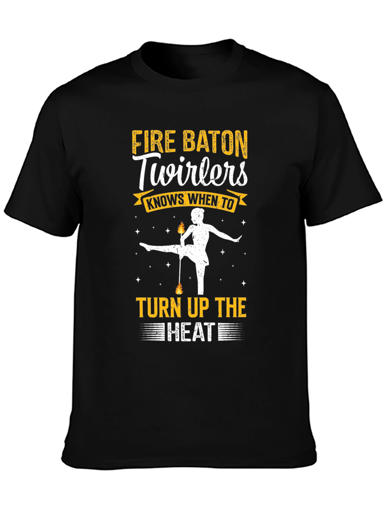 Fire Baton Twirlers Graphic T-Shirt