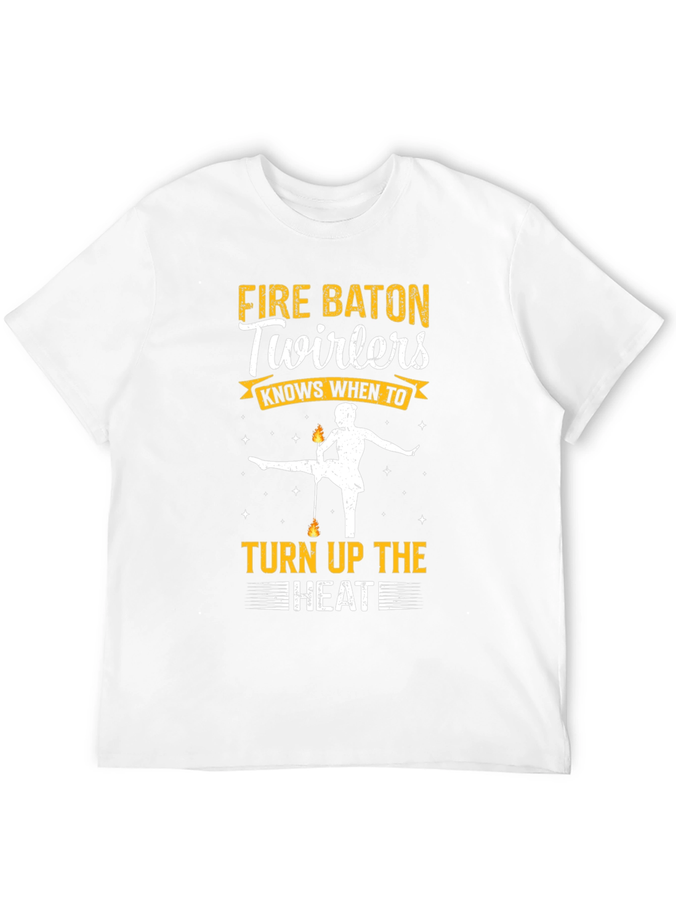 Fire Baton Twirlers Graphic T-Shirt