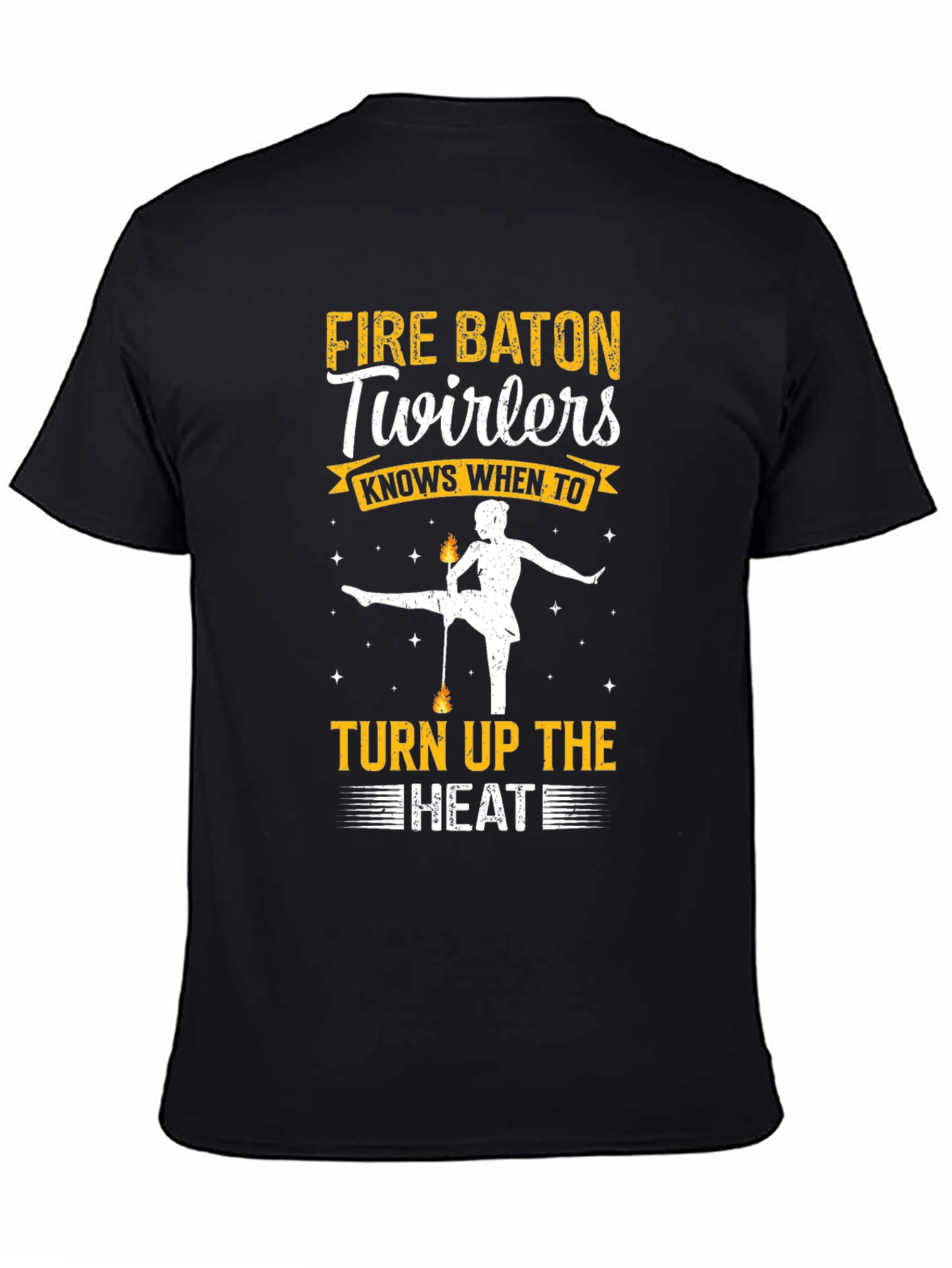 Fire Baton Twirlers Graphic T-Shirt